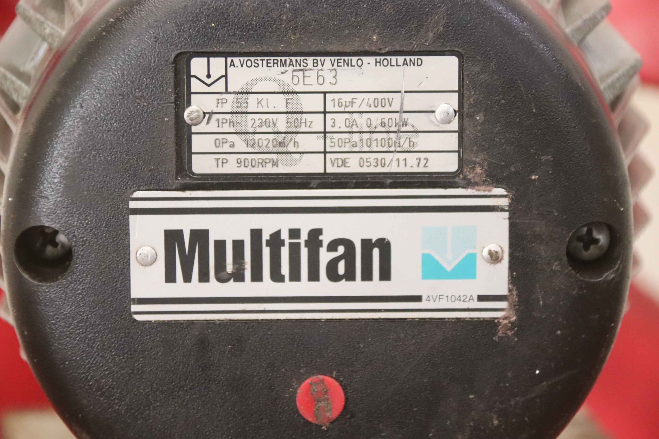 Axial Ventilator 0,60 kW 900 U/min von Multifan - 6E63 Lüfterrad Ø 630 mm – Bild 5