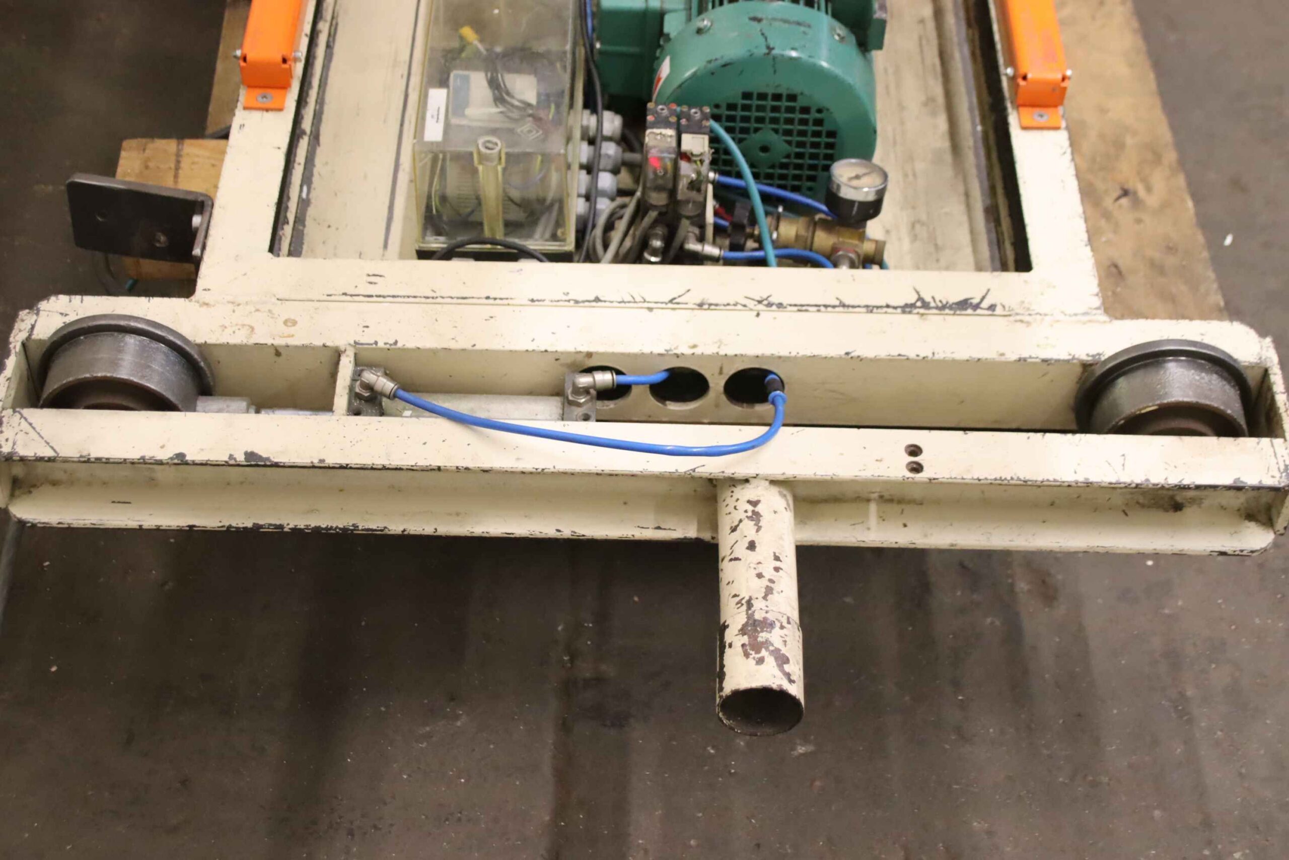 Scherenhubtisch mit Rollenbahn von unbekannt - Traglast 1000 kg 2400 x 820 mm – Bild 7