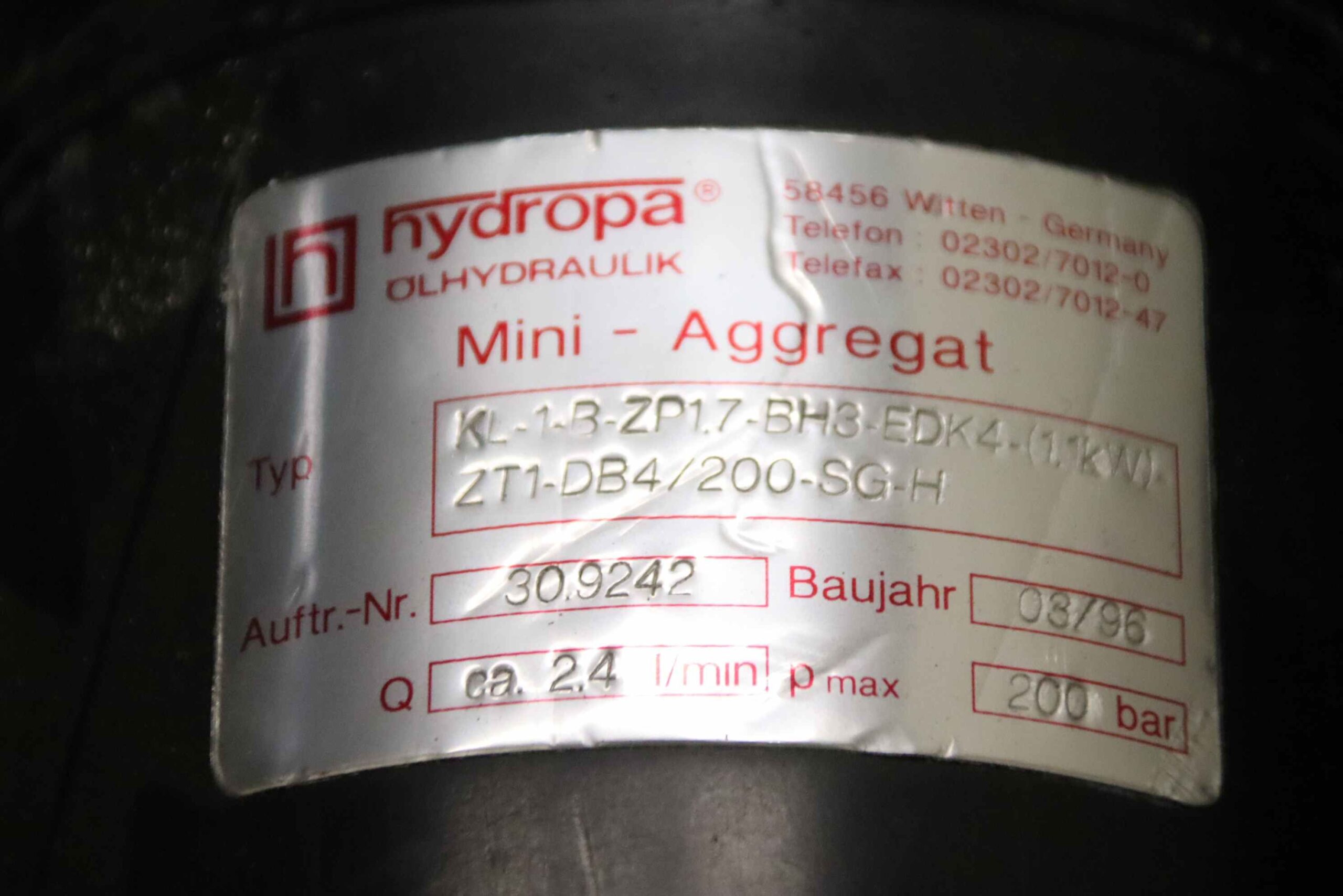 Scherenhubtisch mit Rollenbahn von unbekannt - Traglast 1000 kg 2420 x 710 mm – Bild 7