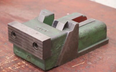 Spannbacken höhenverstellbar von WILA - 120 x 45 mm H85 - 105 mm