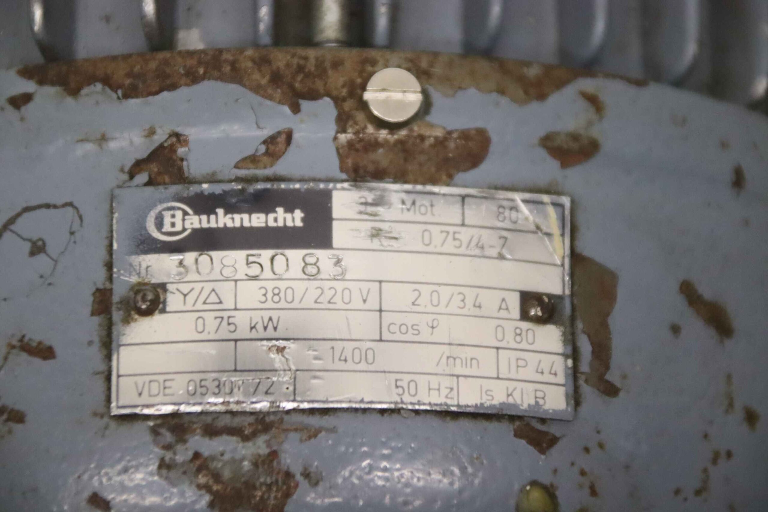 Vakuumpumpe 0,75 kW von Werie Rietschle - CLE15 DV – Bild 9