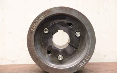 Keilriemenscheibe 8-rillig von Guss - SPB 224-8 (17 mm) – Bild 3