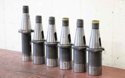 Fräsaufnahmen Adapter 6 Stück von unbekannt - SK40 /  MK4 MK3