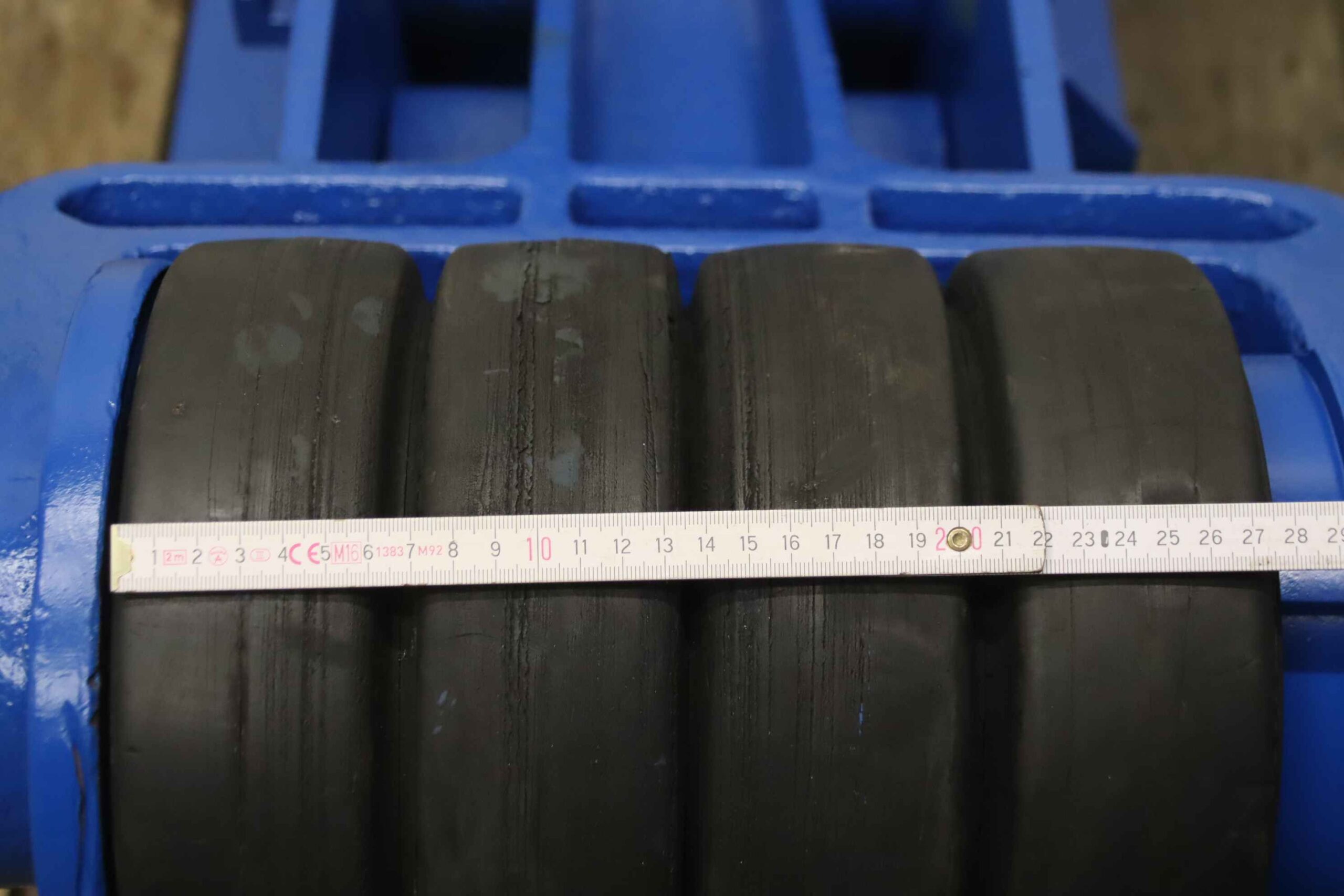 Behälterdrehvorrichtung von unbekannt - Rollenabstand 290 bis 1205 mm – Bild 8