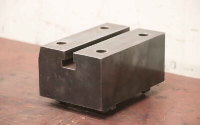 Aufspannwürfel mit T Nut von Stahl - 155/110/H90 mm