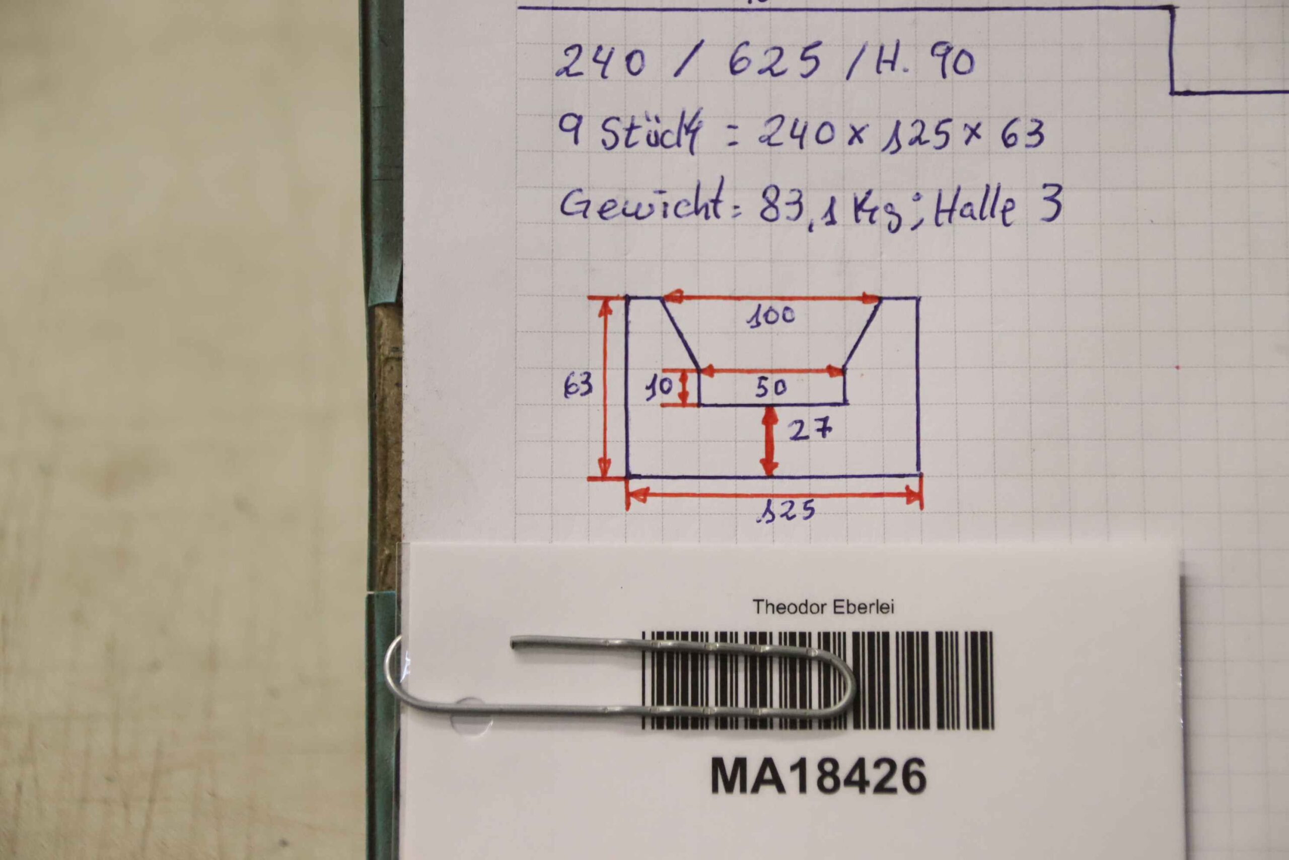 Anreissprisma 9 Stück von Stahl - 240/125/H63 mm – Bild 6