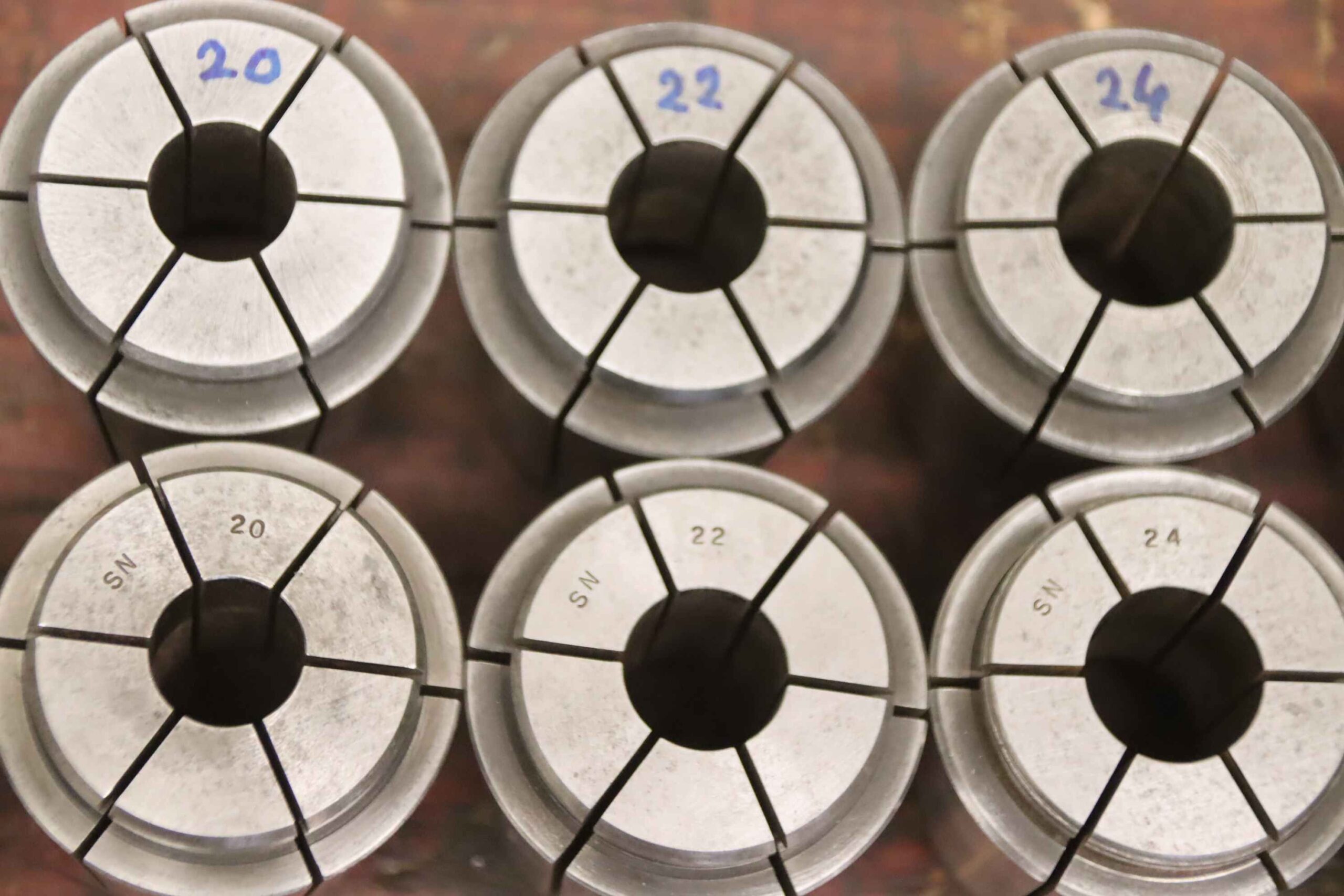 Spannzangenhülsen 23 Stück von unbekannt - Ø 8 - 40 mm – Bild 6