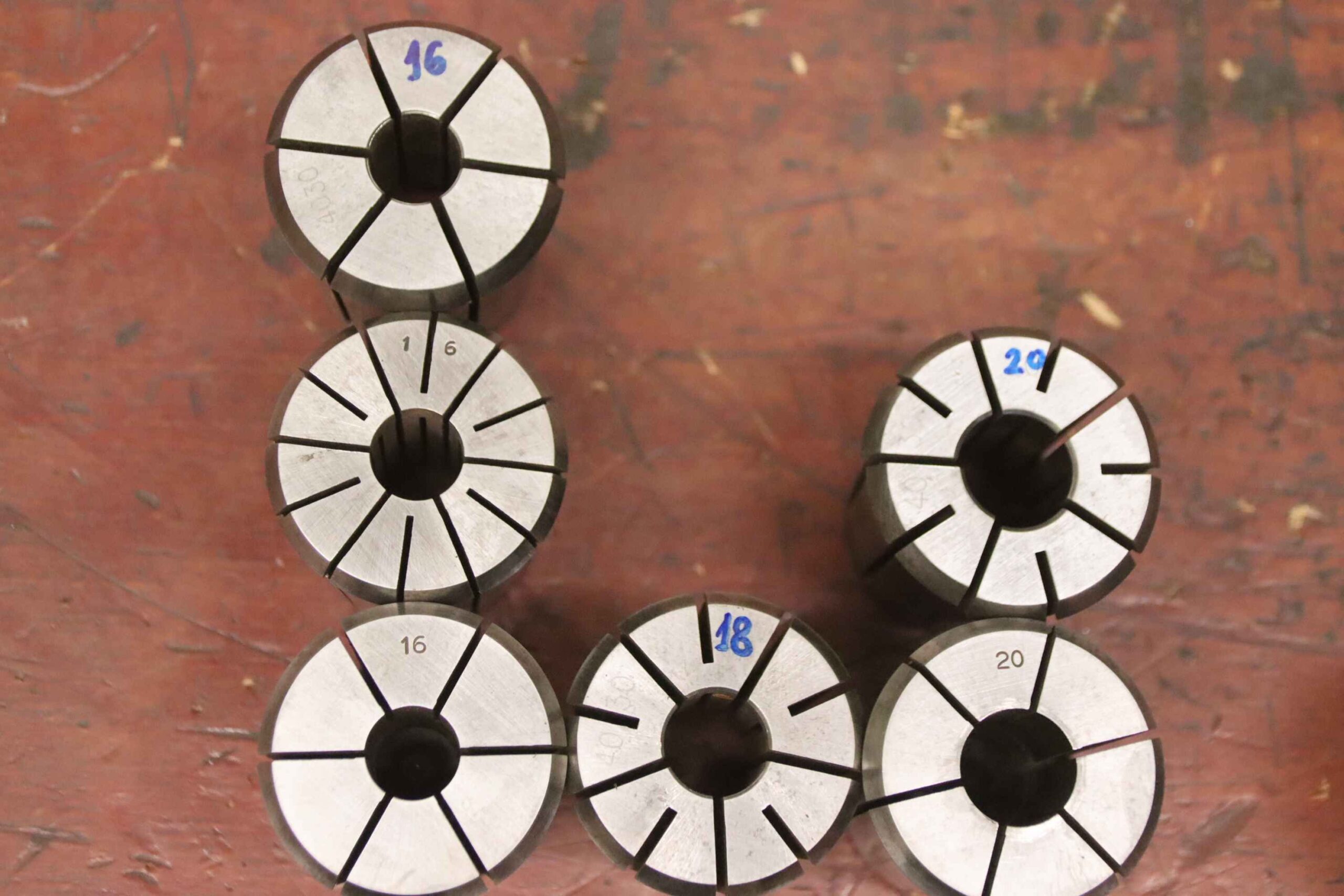 Spannzangenhülsen 17 Stück von unbekannt - Ø 10- 40 mm – Bild 5