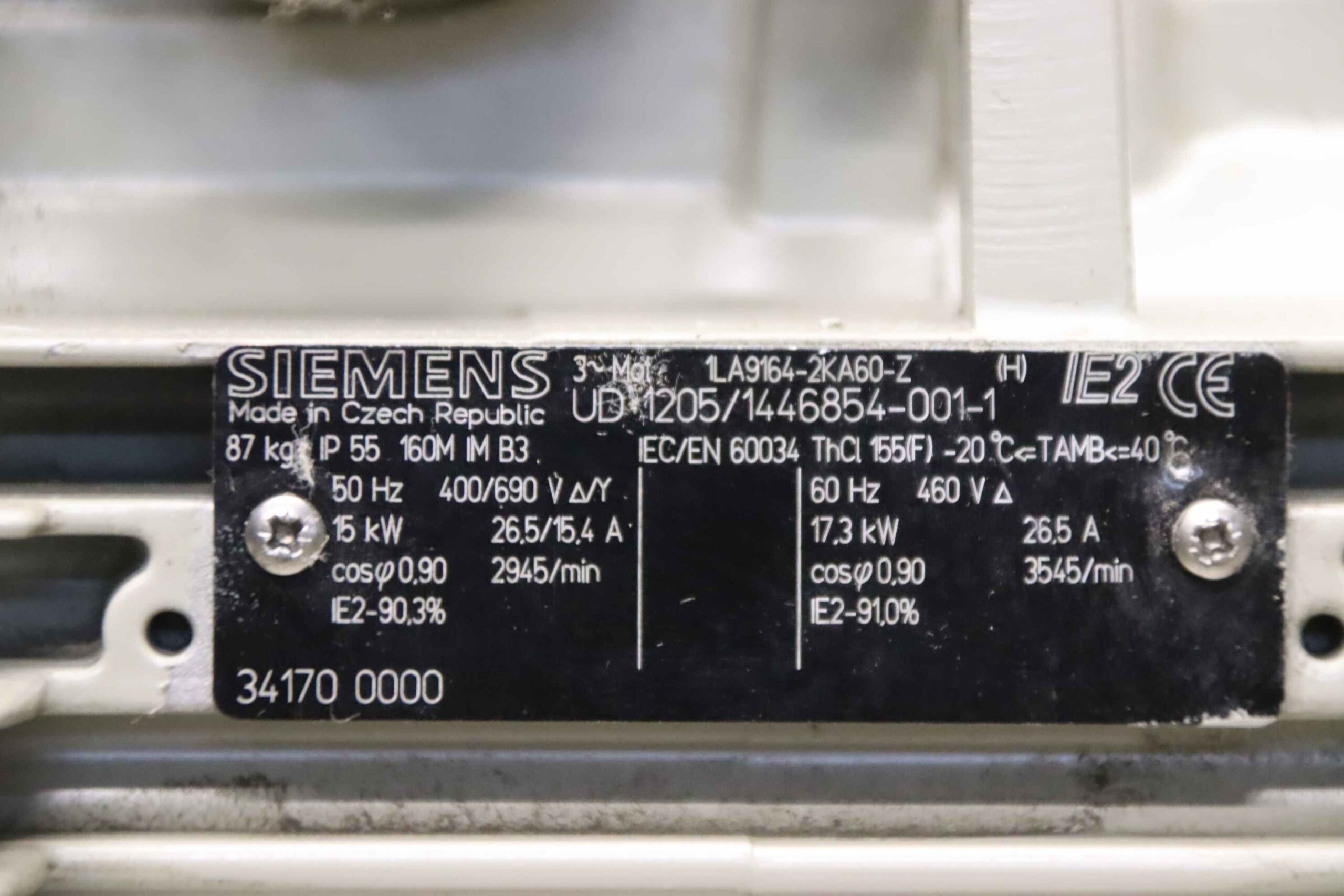 Druckgebläse 15 kW von Piller - 2 M 10 1800 – Bild 5