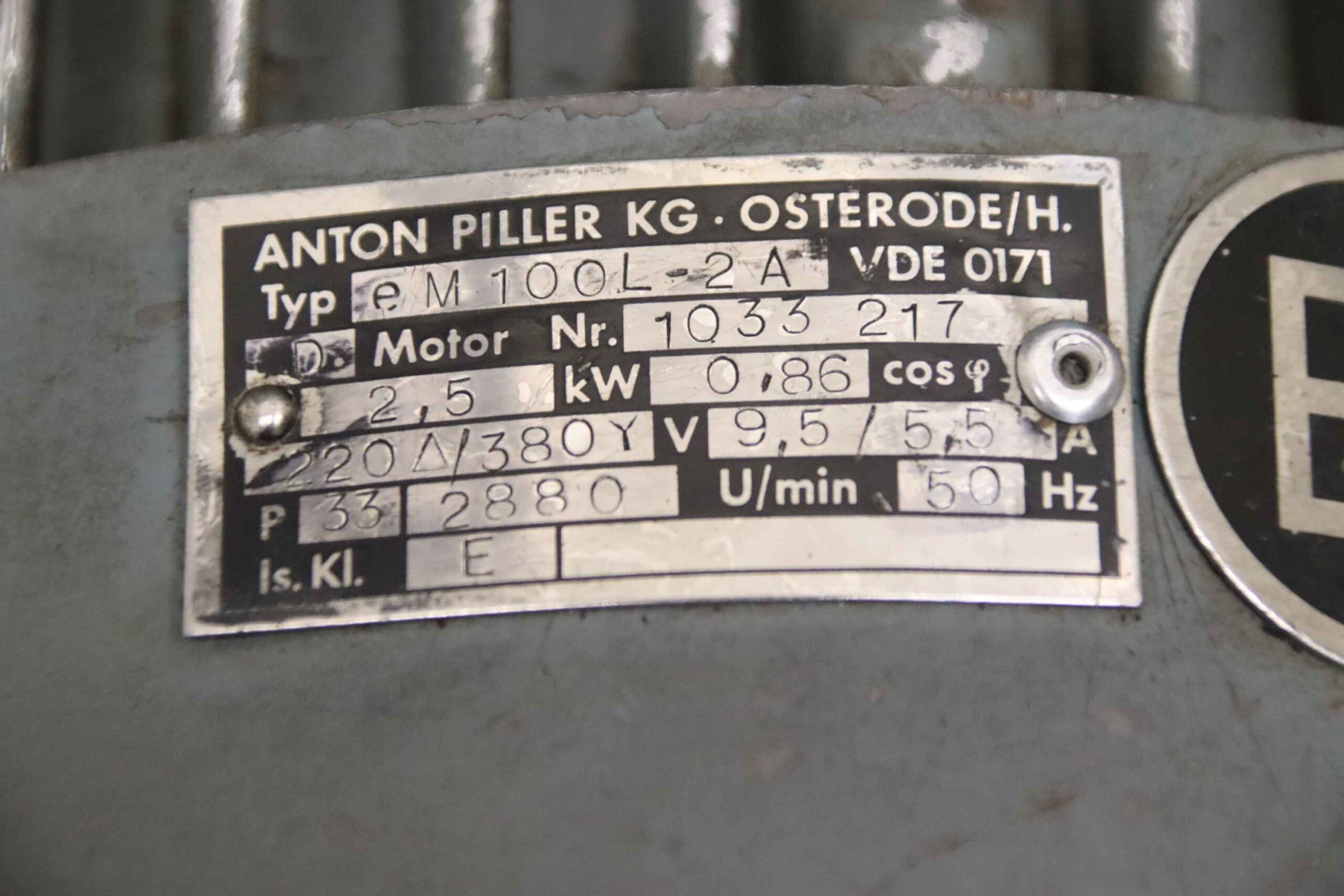 Druckgebläse 2,5 kW von Piller - MX06630 – Bild 11