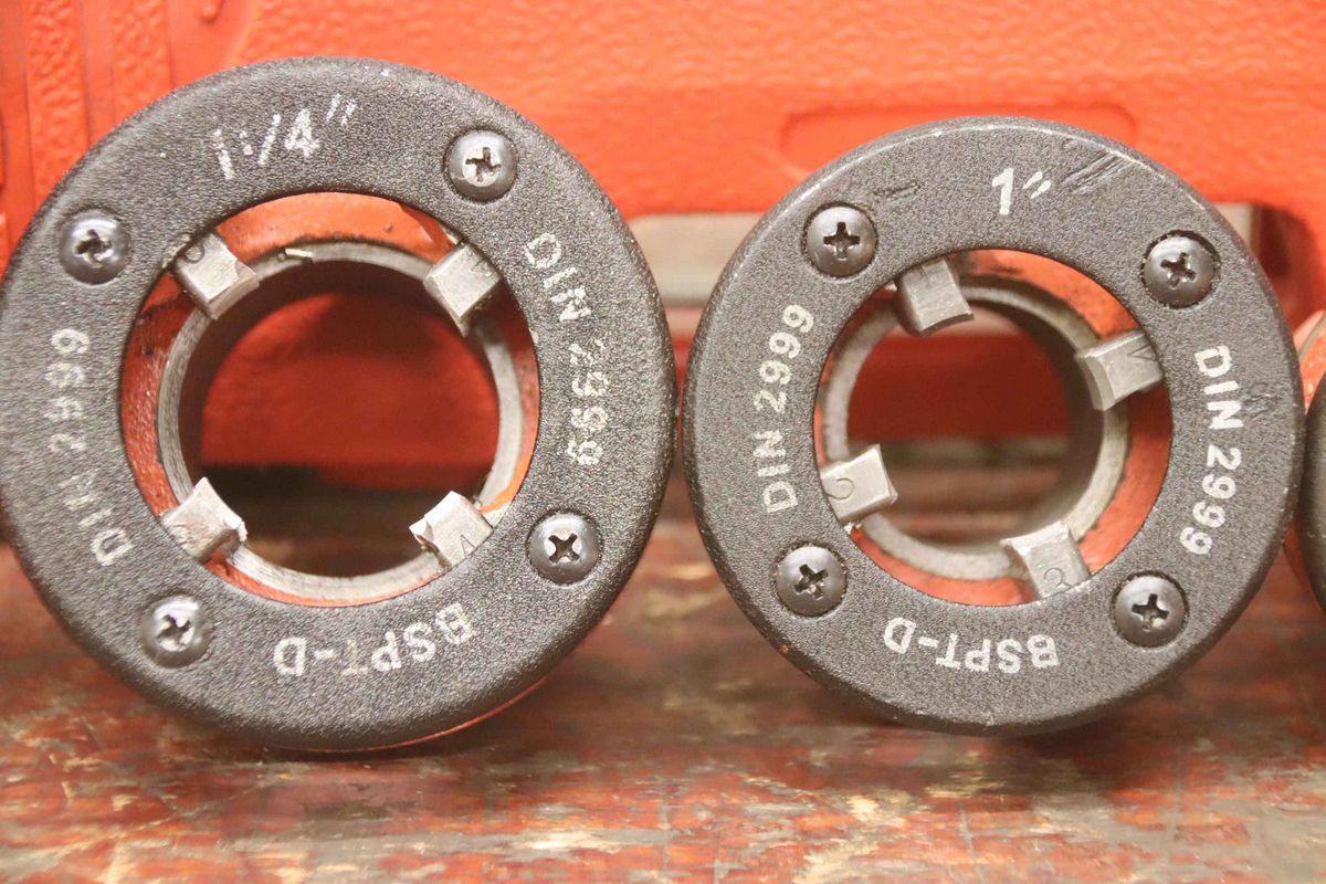 Gewinde-Schneidkluppe Satz von LUX - 541 424 R1/2- R1 1/4 – Bild 5