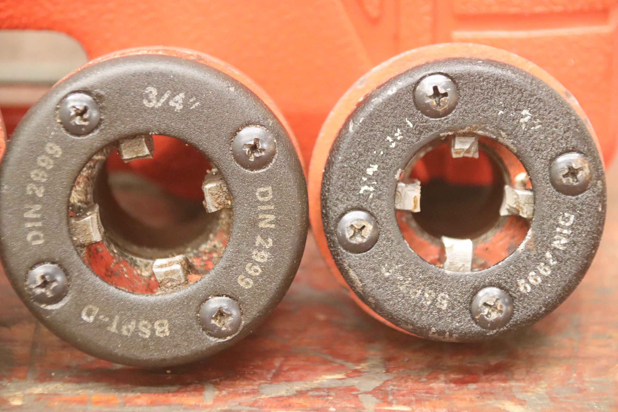 Gewinde-Schneidkluppe Satz von LUX - 541 424 R1/2- R1 1/4 – Bild 6