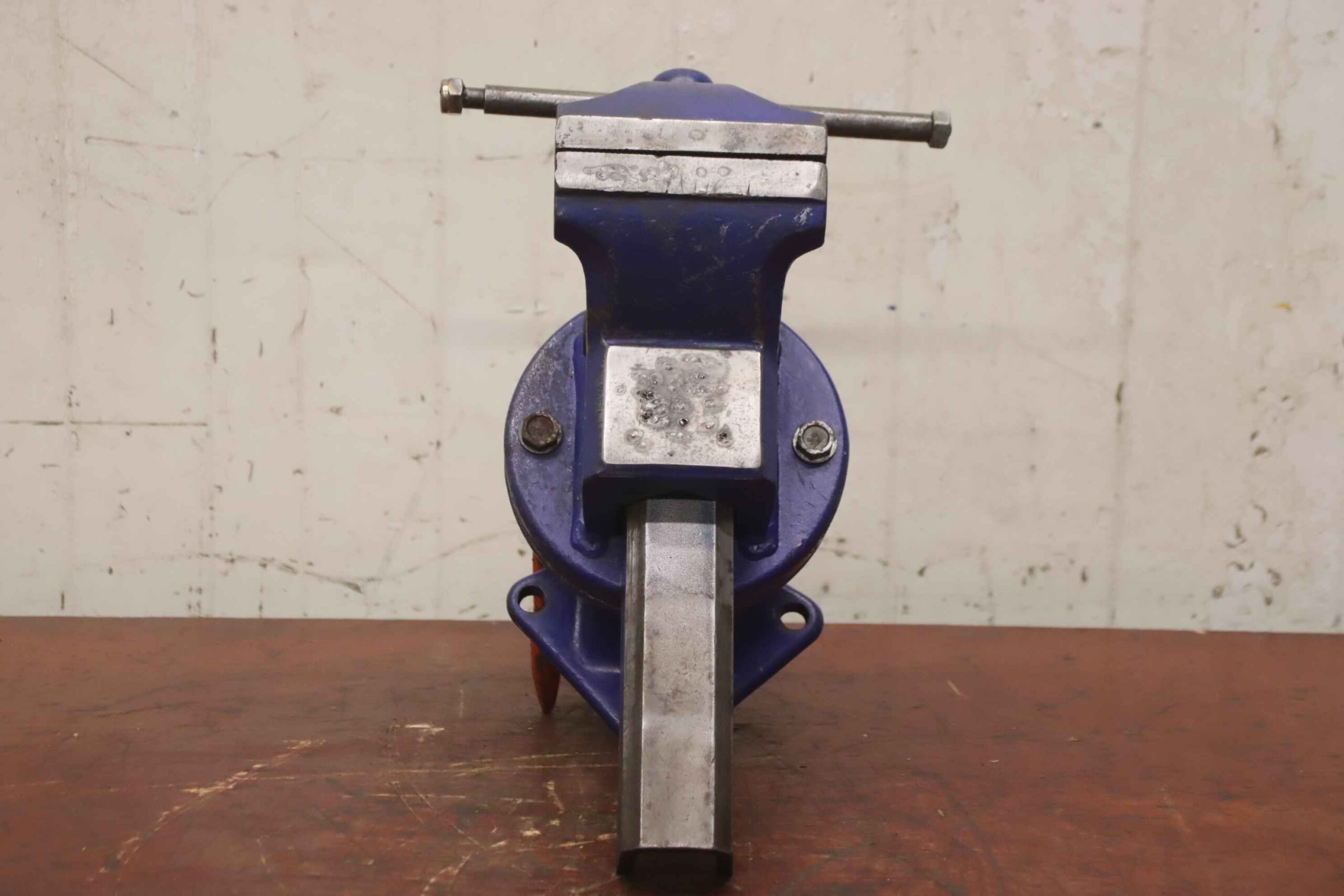 Bankschraubstock höhenverstellbar von Peddinghaus - Spannweite 215 mm – Bild 4