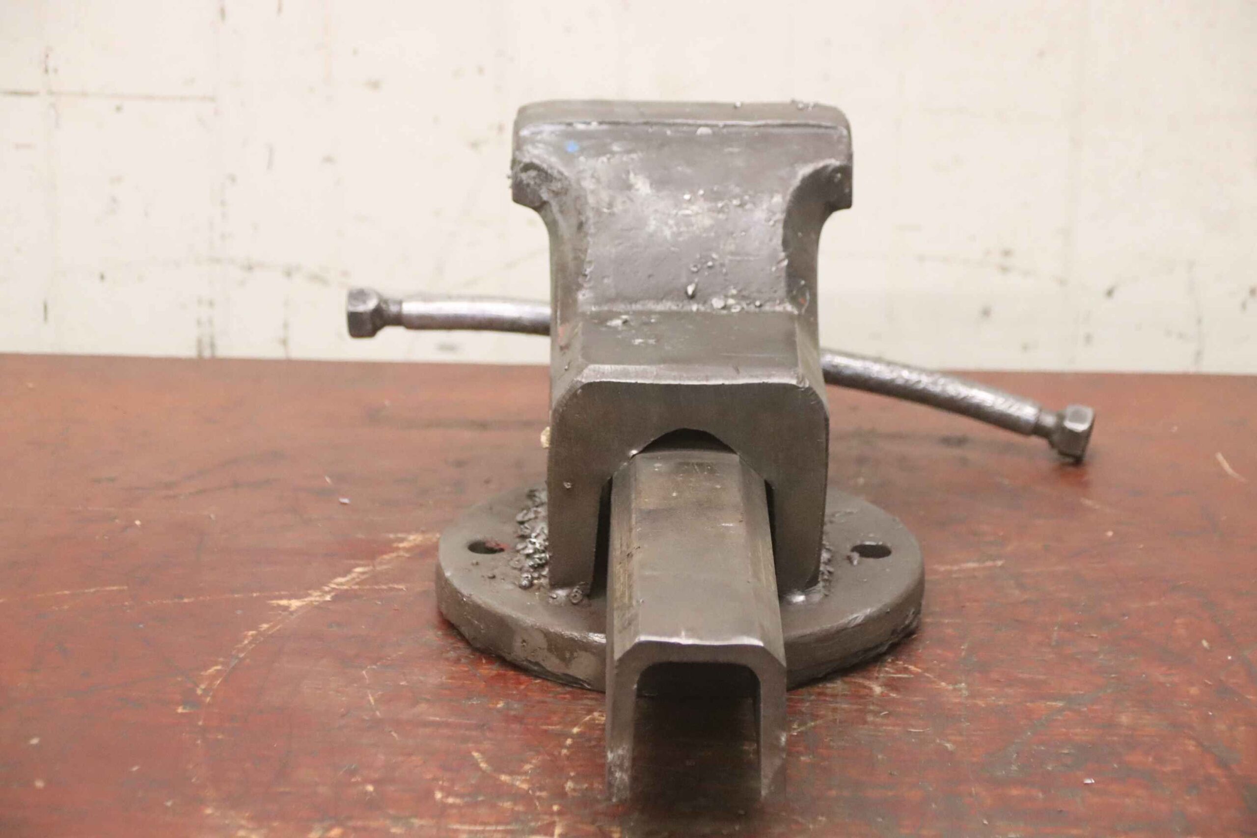 Bankschraubstock 150 mm von Heuer Front - Spannweite 235 mm – Bild 6