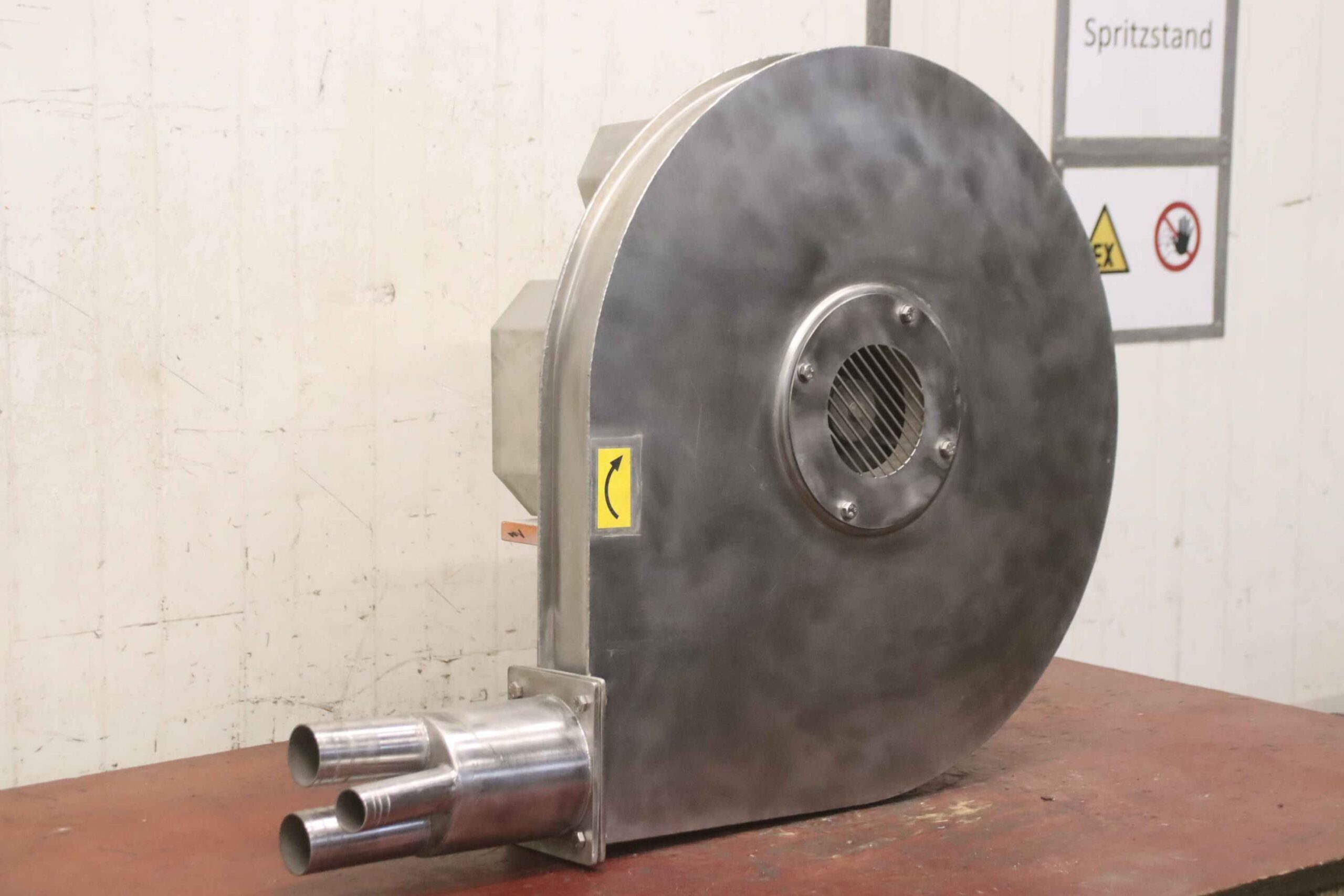 Druckgebläse Edelstahlgehäuse von Piller - 1,5 kW / 2870 U/min – Bild 2