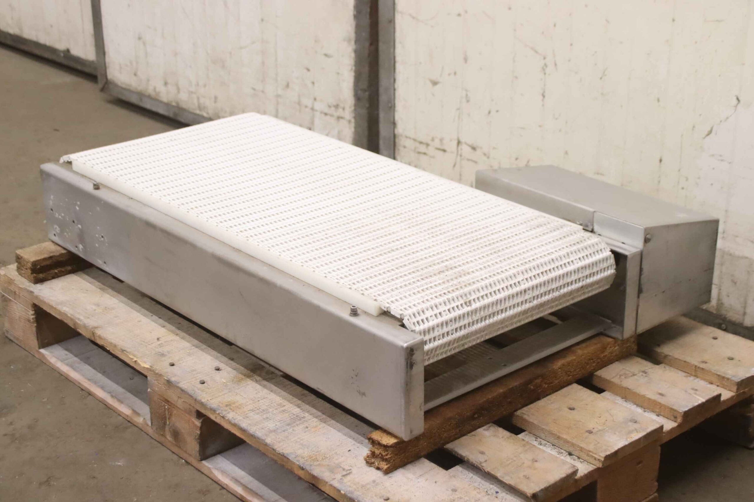 Förderband 27 m/min Edelstahl von unbekannt - 1000 x 420 mm