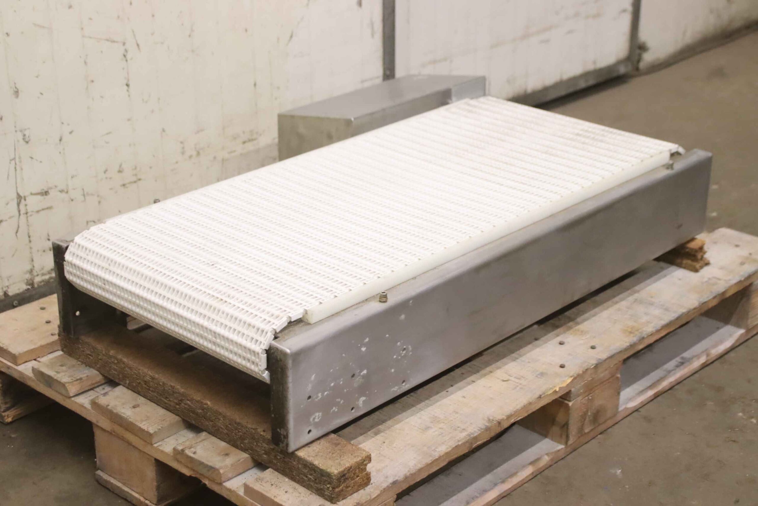 Förderband 27 m/min Edelstahl von unbekannt - 1000 x 420 mm – Bild 2