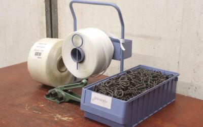 Umreifungsset Spannbandzange mit Zubehör von Vematec - Breite 19 mm