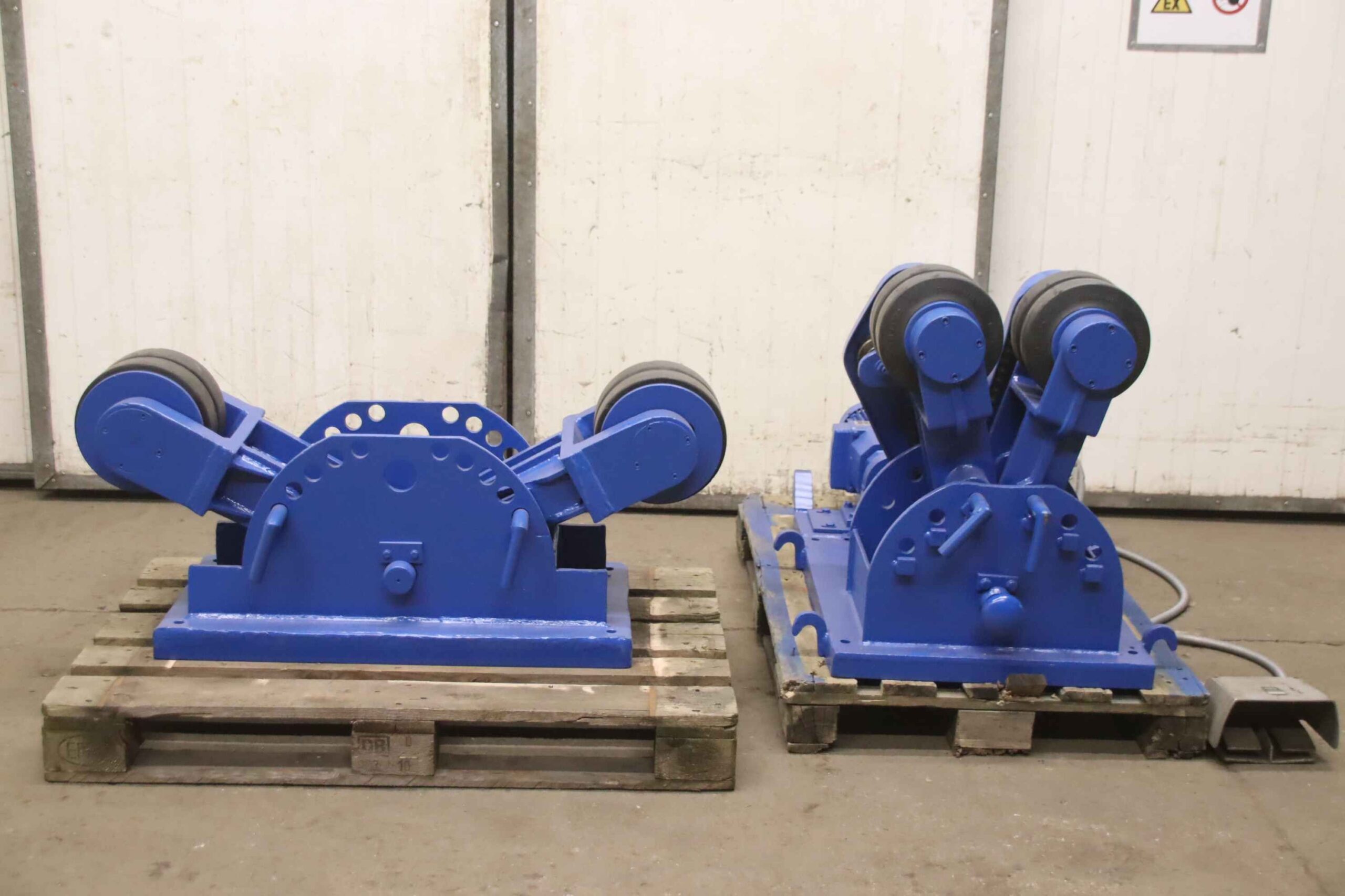 Behälterdrehvorrichtung 5 Ton von unbekannt - Rollenabstand 270 - 960 mm – Bild 3