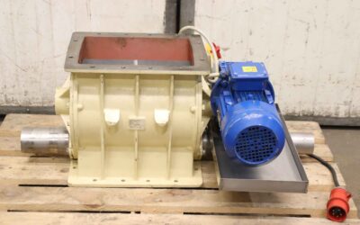 Zellenradschleuse 1,5 kW 37 U/min von Tecom Modena - PST 28 D  8 flügelig – Bild 3
