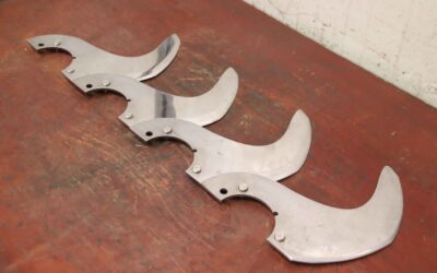 Kuttermesser 4 Stück von Knecht - 05 R318 5 220