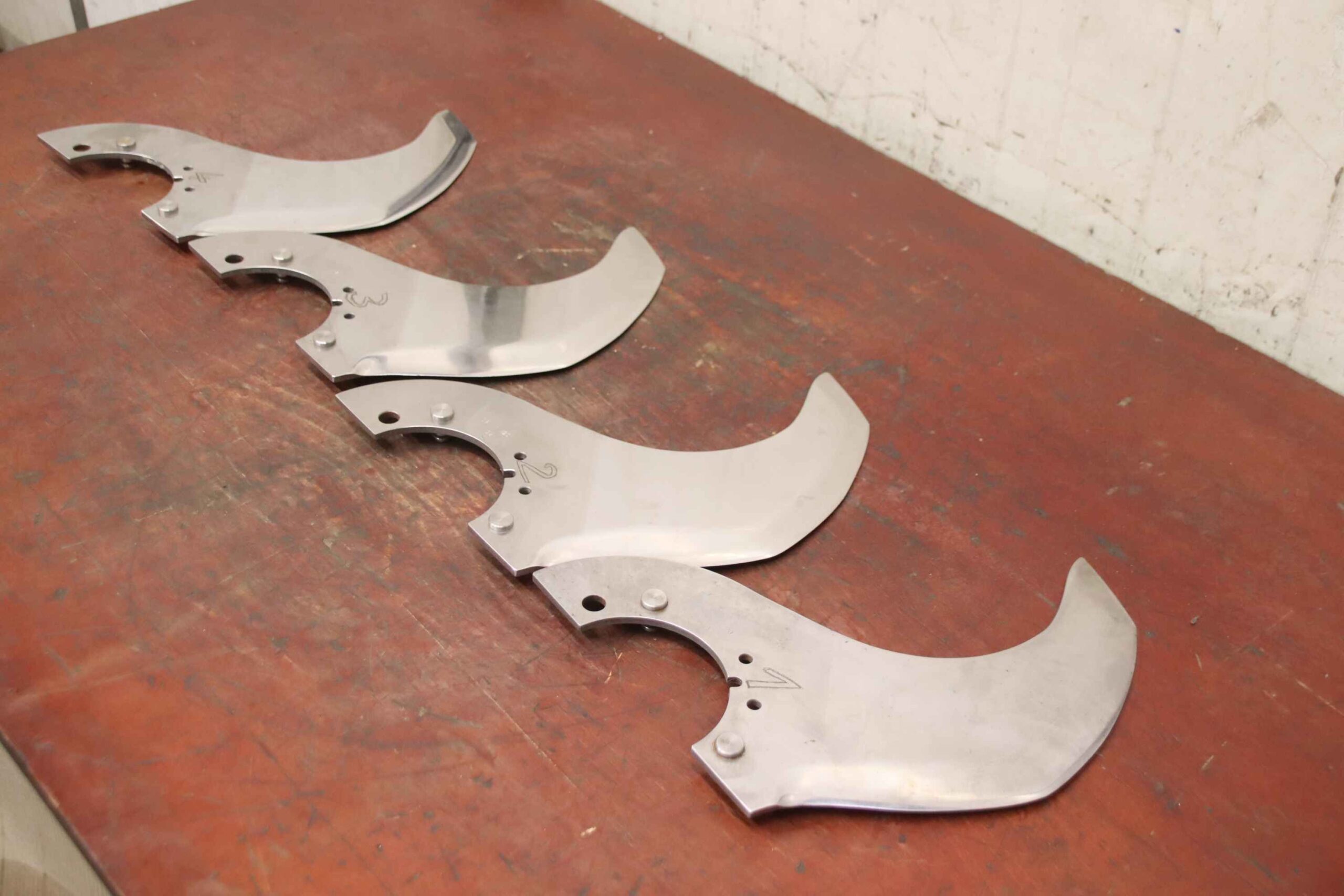 Kuttermesser 4 Stück von Knecht - R320 5 220 428 92