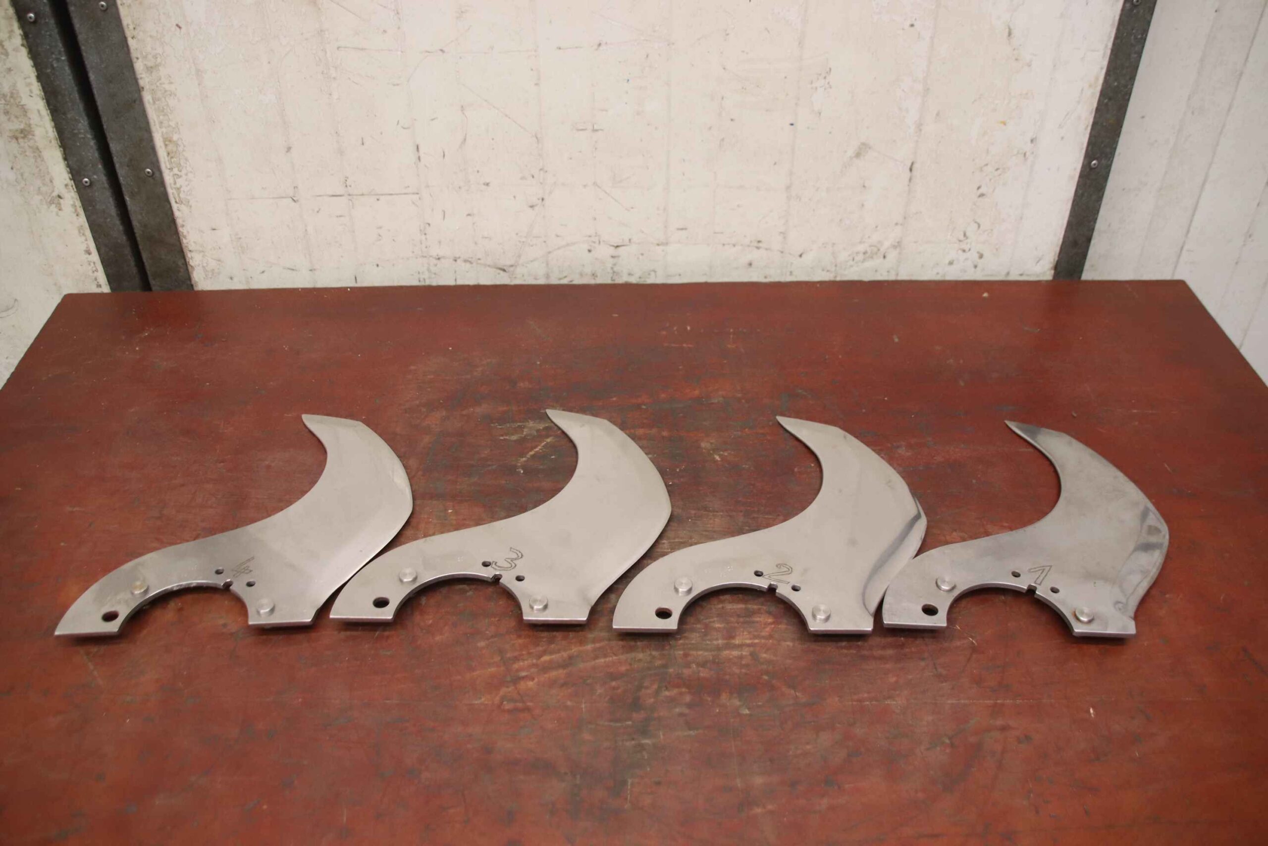 Kuttermesser 4 Stück von Knecht - R320 5 220 428 92 – Bild 3