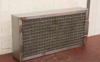 Alternative view of Luftfilter Gehäuse Edelstahl von unbekannt - 610/100/H305 mm