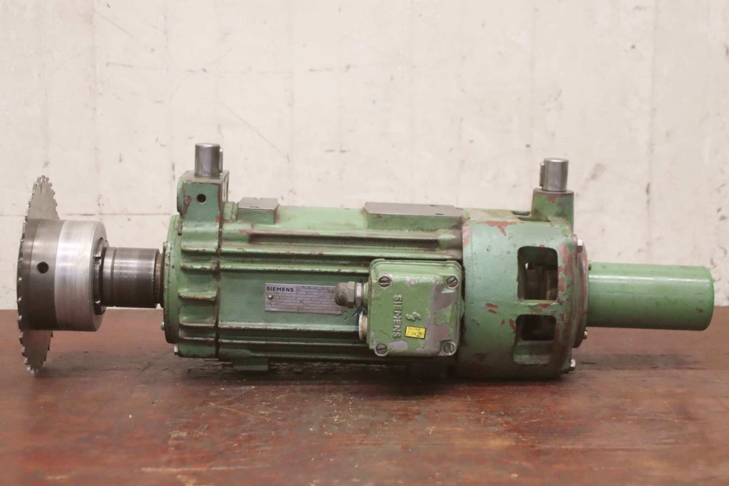 Fräsmotor 3,5/5,5 kW / 2880/5880 U/min mit Schnellspannsystem von Siemens Leuco - 1PC3108-2AA29 – Bild 5