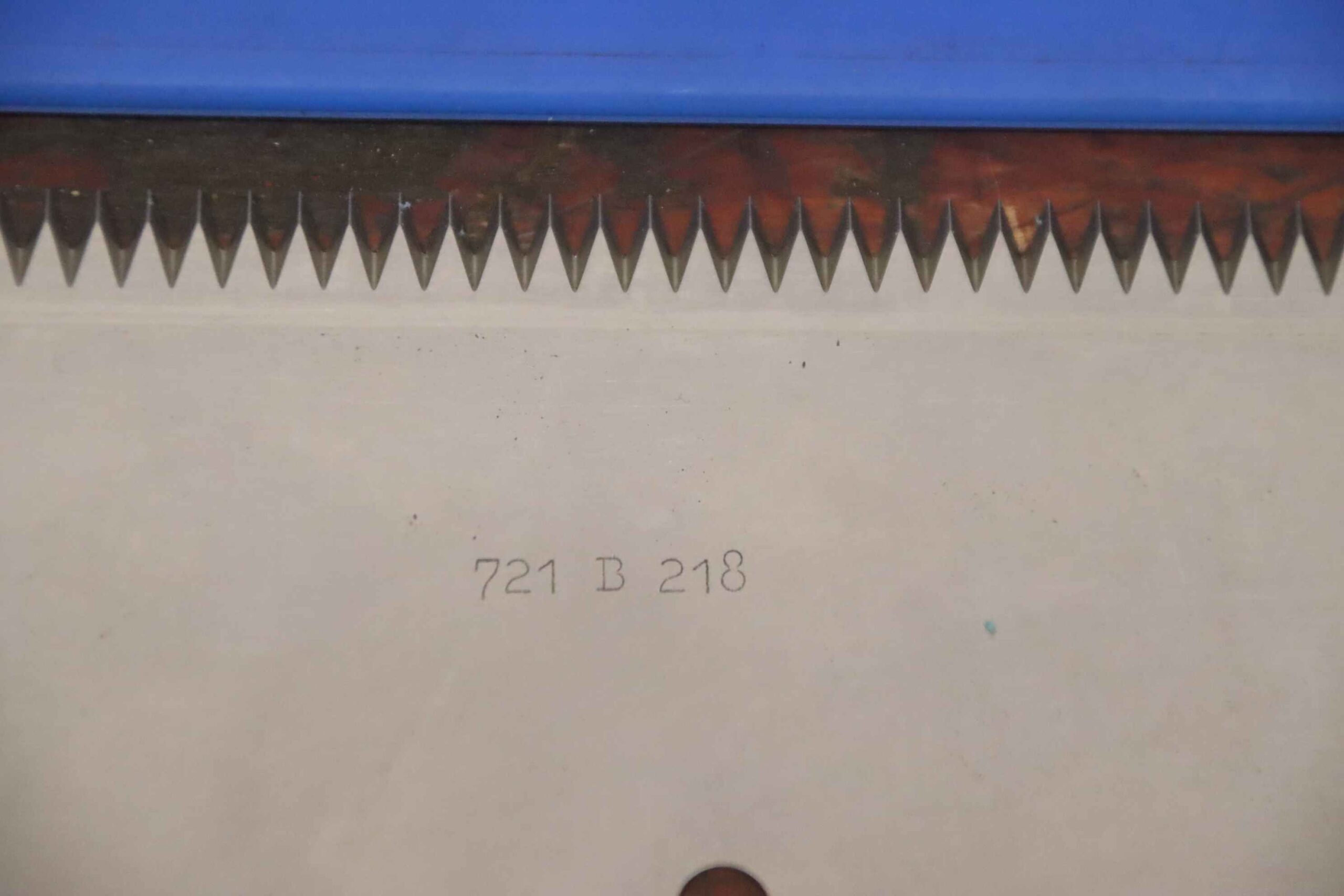 Zackenmesser 6 Stück von unbekannt - 345/65/1 mm 721 B 218 – Bild 4