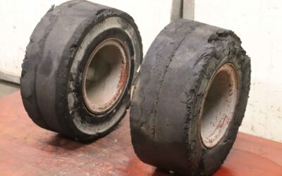 Vollgummi Reifen 2 Stück von Continental - Super Elastic  23 x 9-10  6,5F-10