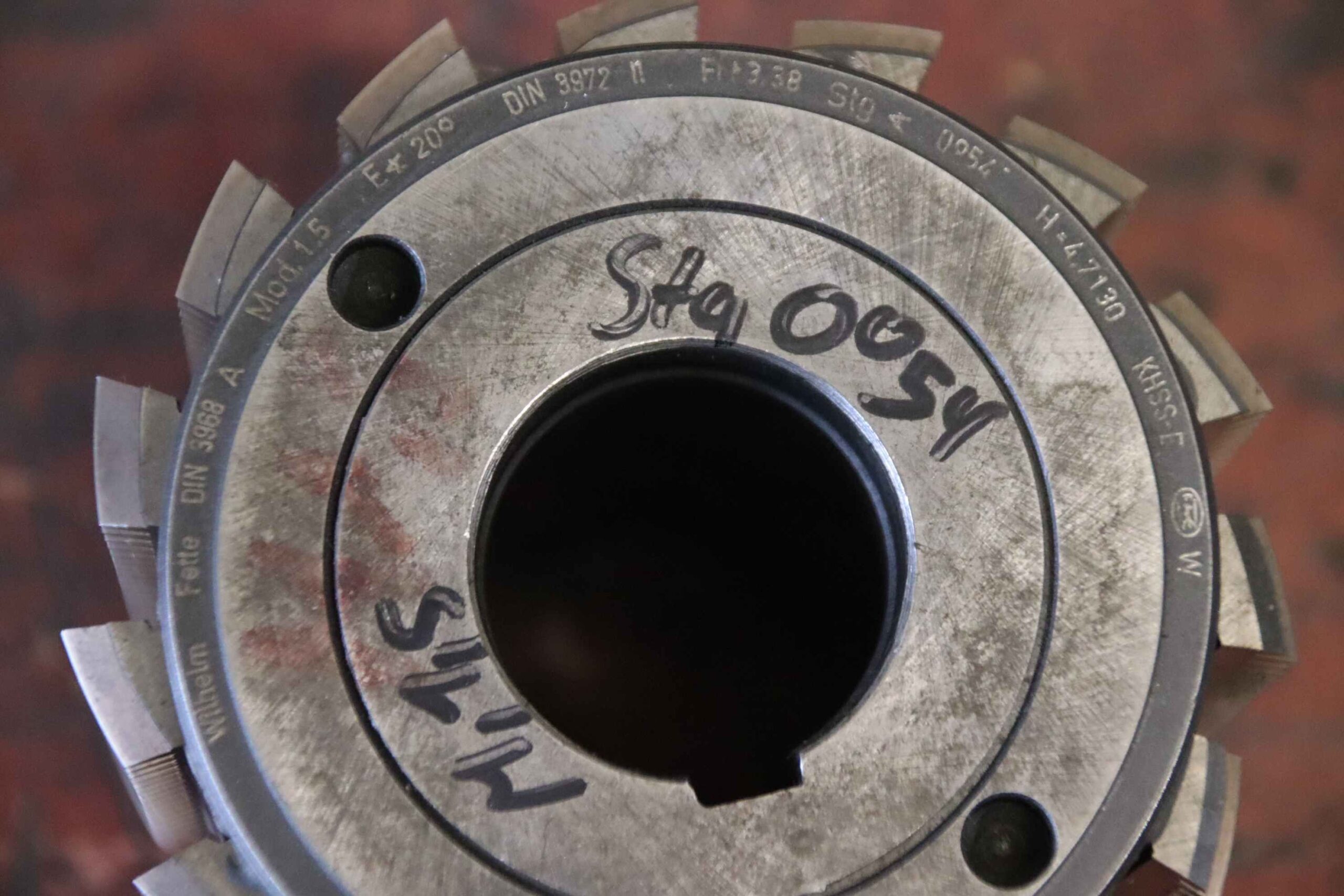 Modulfräser Wälzfräser 3 Stück von Fette - Mod.1,5 EW 20° – Bild 4