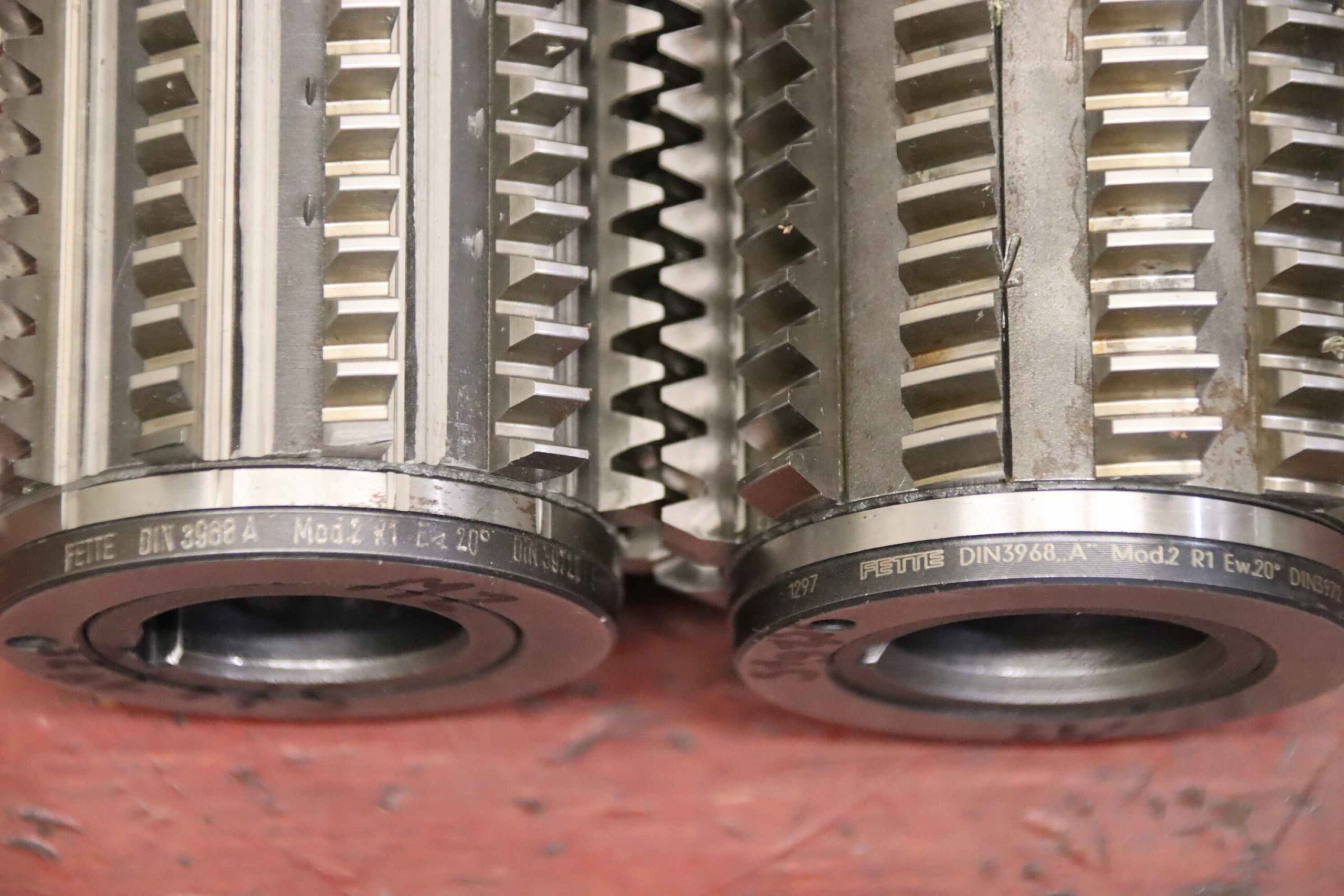 Modulfräser Wälzfräser 6 Stück von Fette - Mod.2 R1 EW 20° – Bild 4