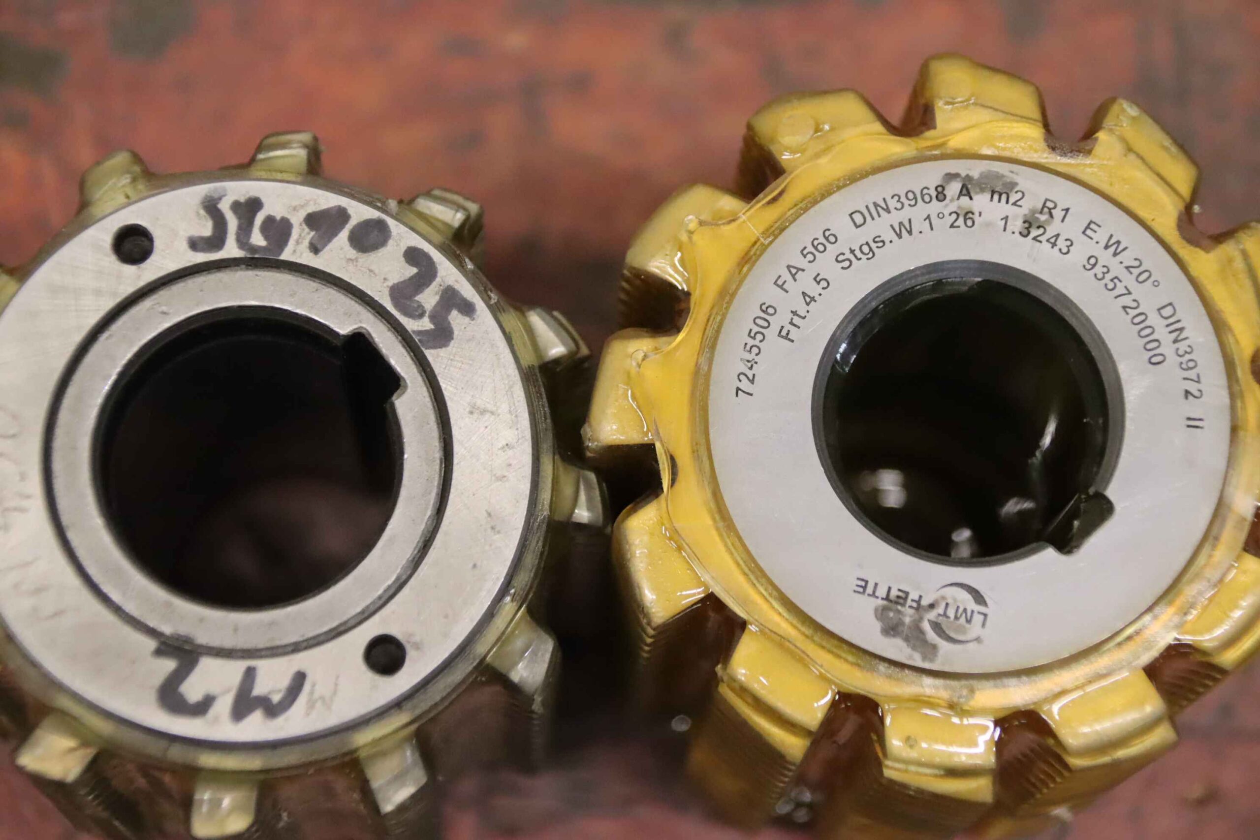 Modulfräser Wälzfräser 6 Stück von Fette - Mod.2 R1 EW 20° – Bild 7