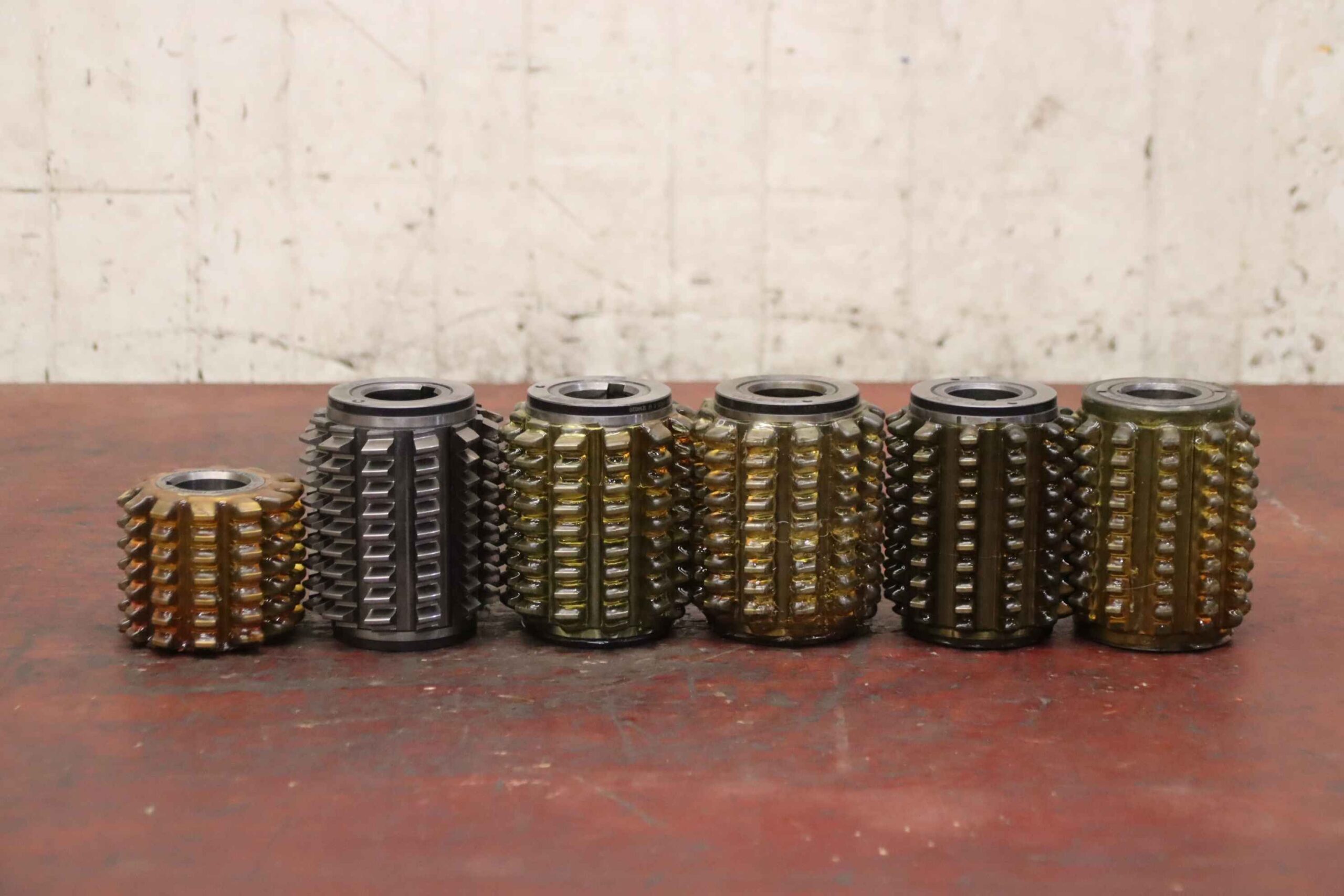 Modulfräser Wälzfräser 6 Stück von Fette - Mod.3 R1 EW 20°