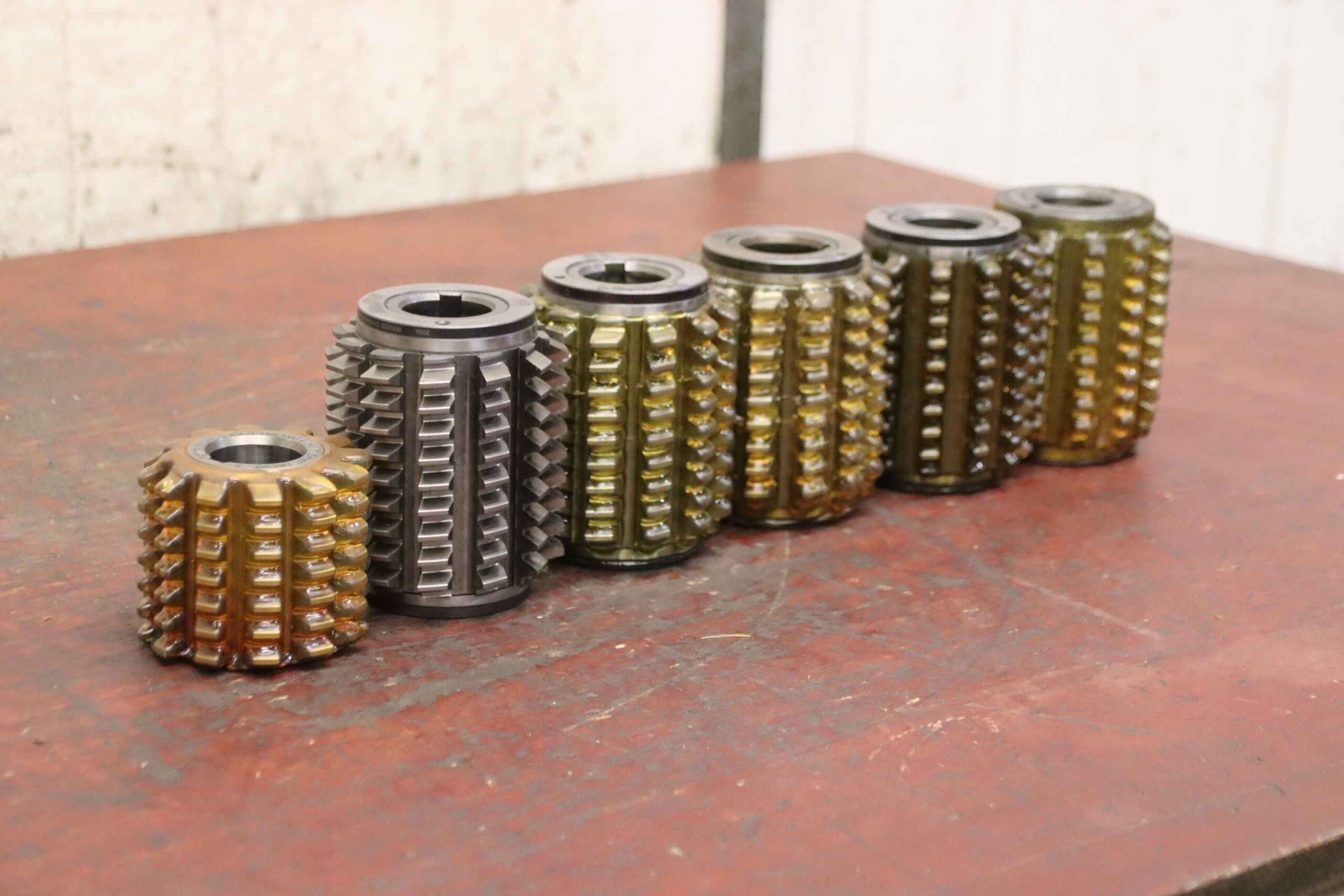 Modulfräser Wälzfräser 6 Stück von Fette - Mod.3 R1 EW 20° – Bild 2