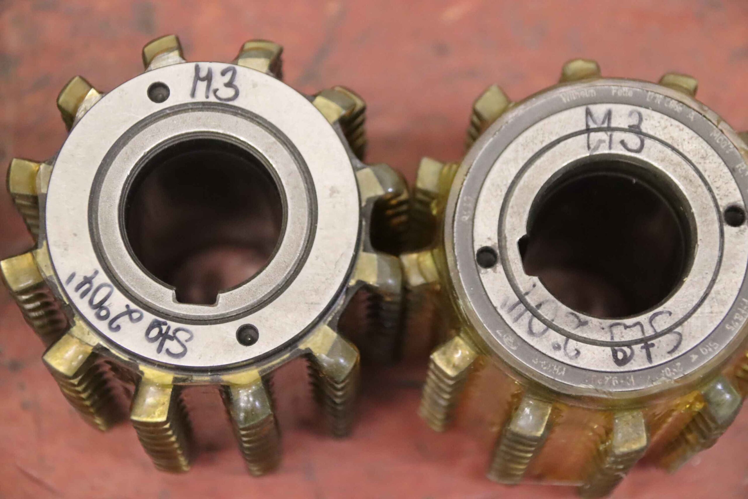 Modulfräser Wälzfräser 6 Stück von Fette - Mod.3 R1 EW 20° – Bild 5