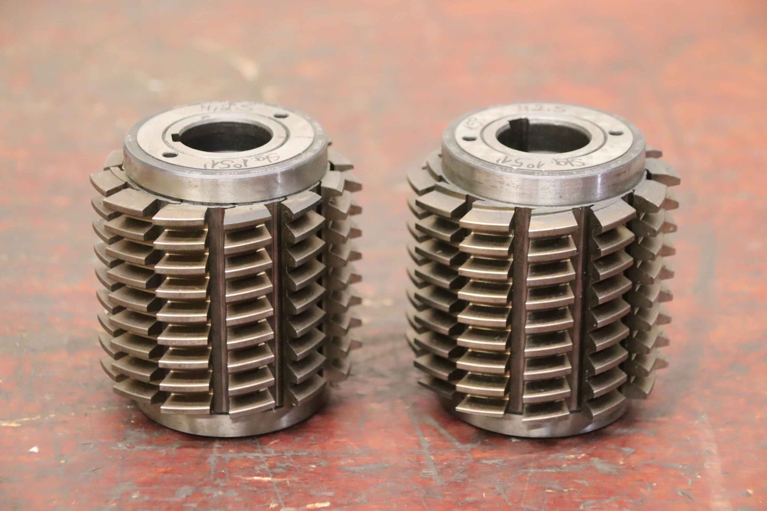 Modulfräser Wälzfräser 2 Stück von Fette - Mod.2,5 R1 EW 15° Aufnahme 27 mm – Bild 3