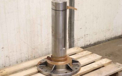 Alternative view of Steckwelle Getriebesteckwelle für Kranfahrwerk von Konecranes - 4700419300  Ø 160 x 600 mm