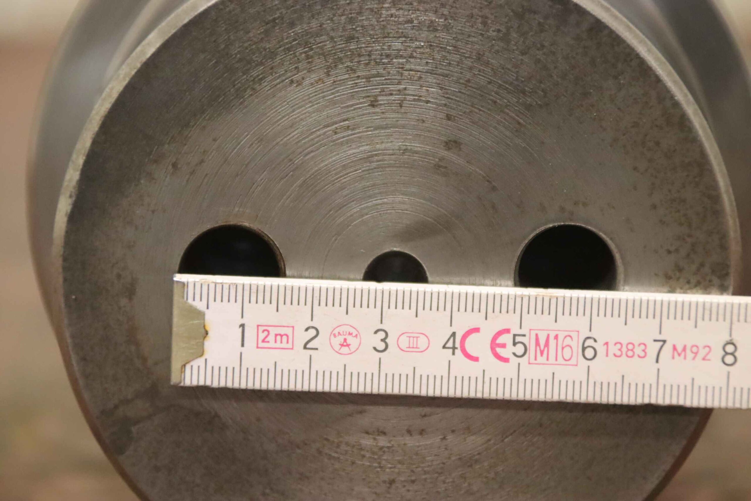 Laufradachse für Kranfahrwerk von unbekannt - D=120x649,5 – Bild 5