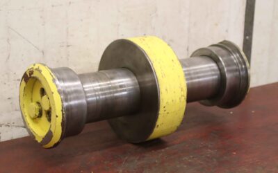 Alternative view of Laufradachse für Kranfahrwerk von unbekannt - D=240x545