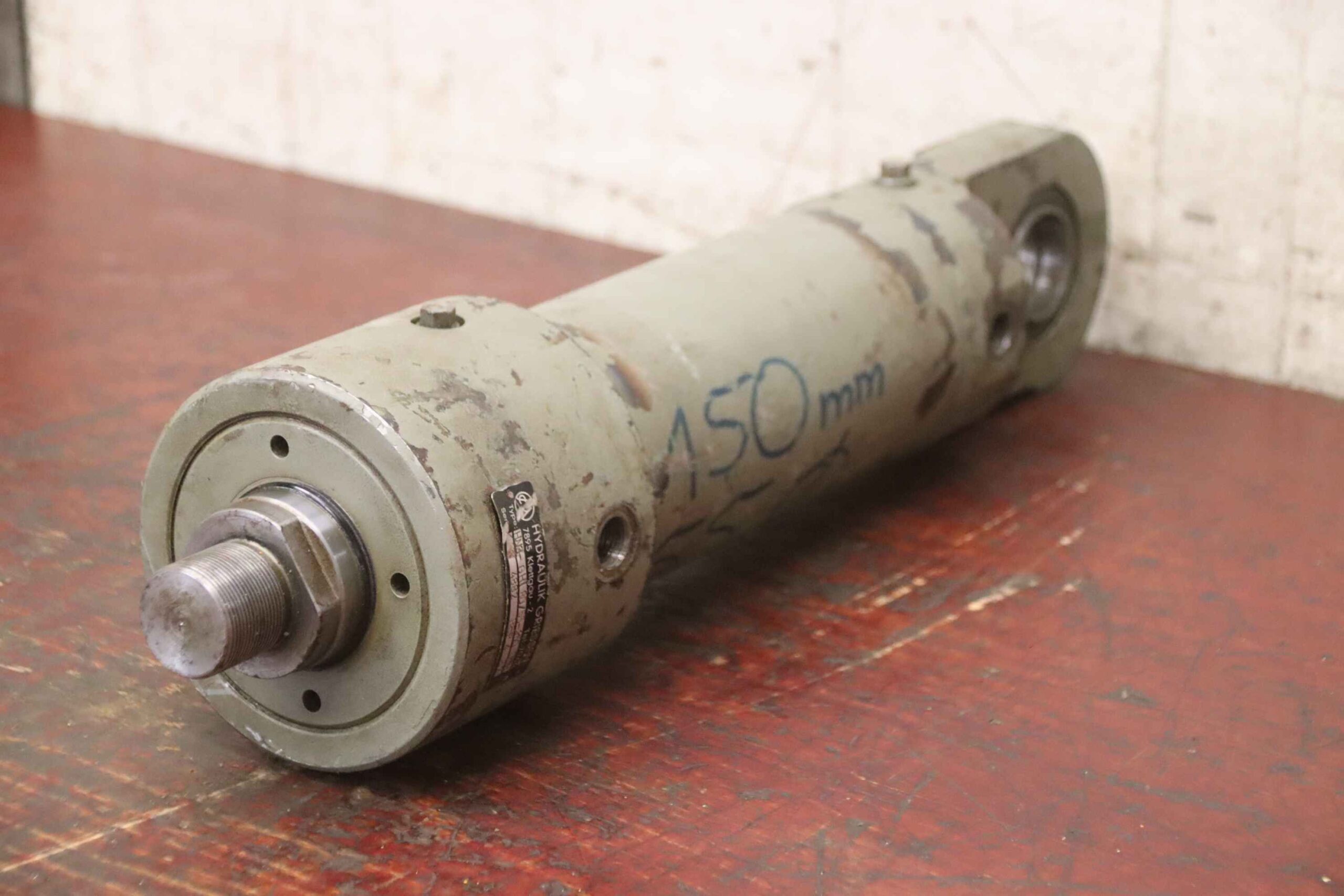 Hydraulikzylinder von Hydraulik Griessen - HN3-GHI 80/55-150 D H Hub 150 mm