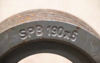 Keilriemenscheibe 5-rillig von unbekannt - SPB 190-5 (17 mm) – Bild 6