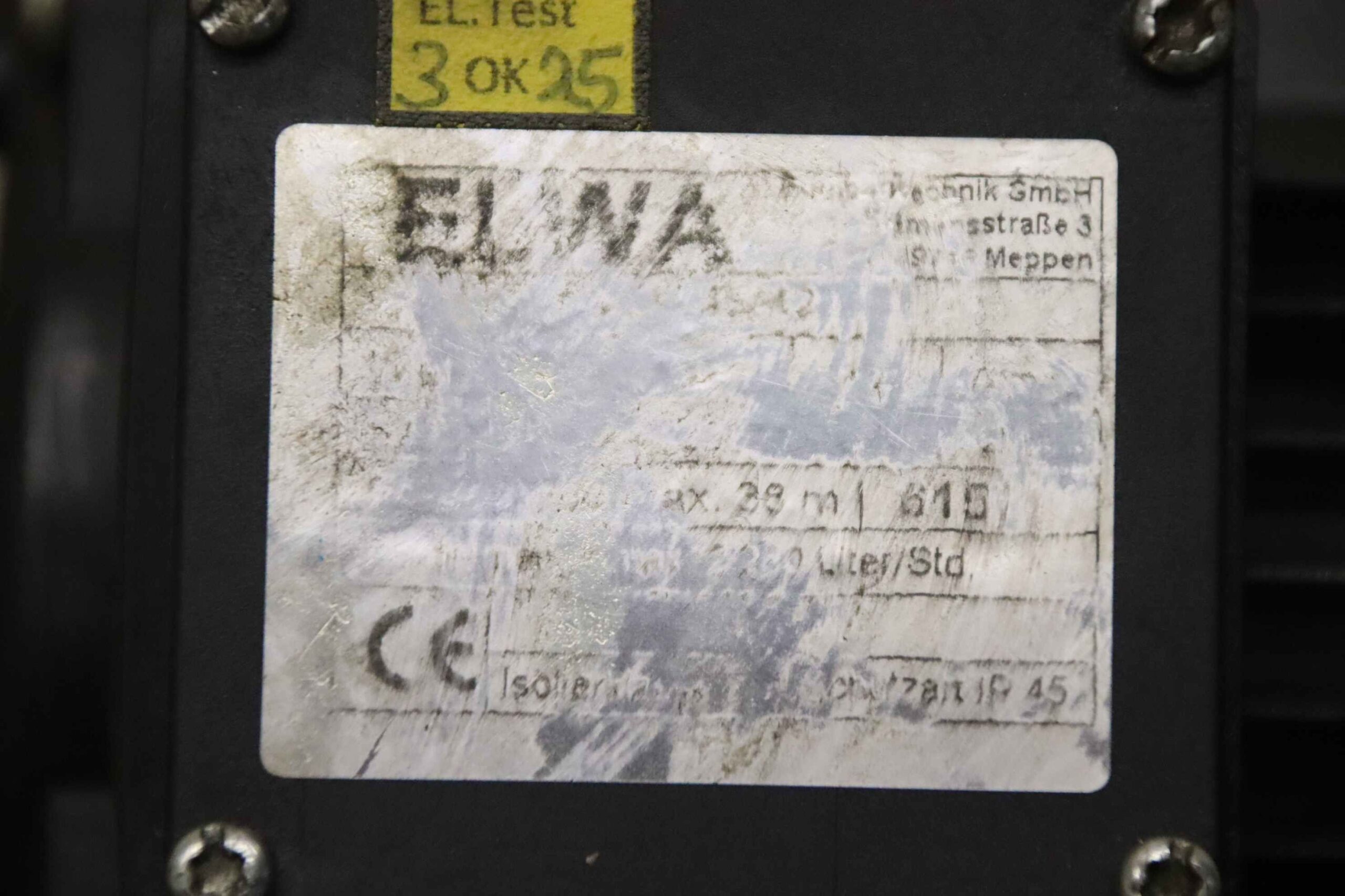 Elektromotor 0,12 kW 3000 U/min von ELWA - B3/B14 – Bild 4