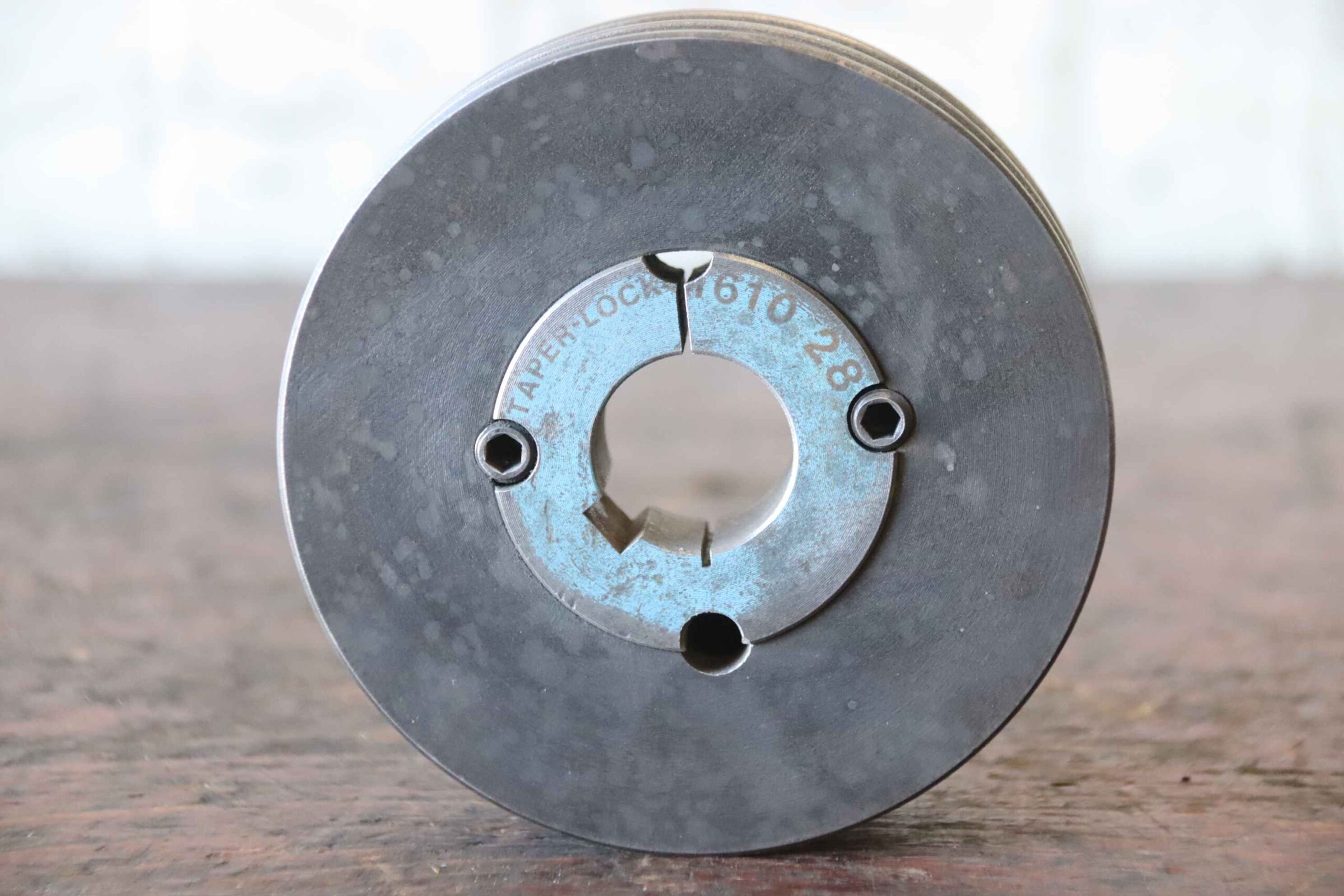 Keilriemenscheibe 2-rillig von Guss - SPA 112 -2 (13 mm) – Bild 6