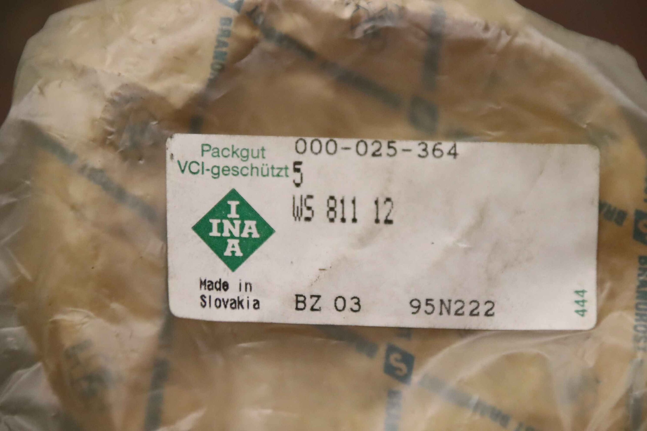 Lagerscheibe 5 Stück von INA - WS 81112 85/60 mm – Bild 5