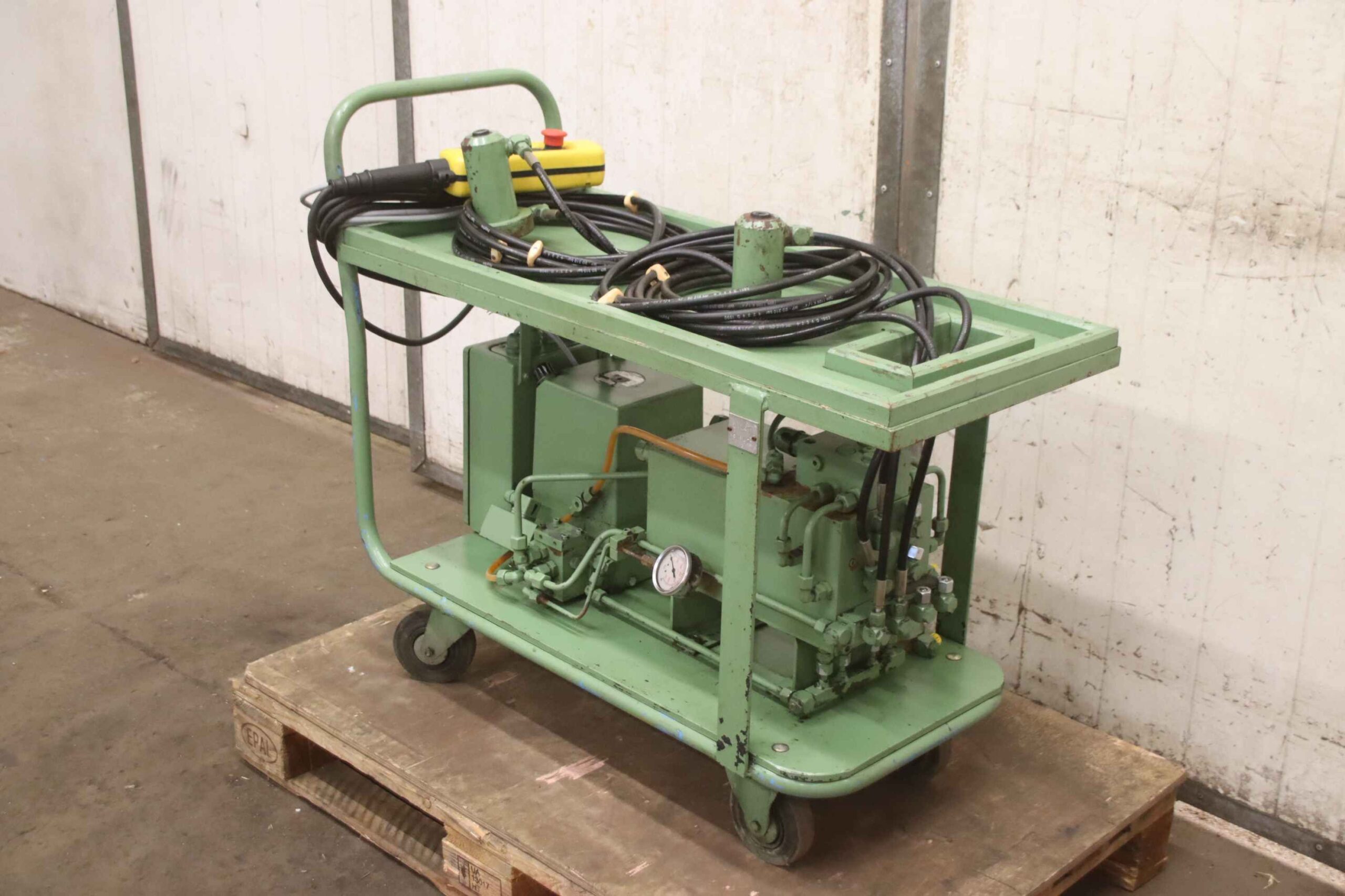 Hydraulikaggregat 350 bar 2,5 l/min von HAWE - HC 3/2,5-SKC 1/L