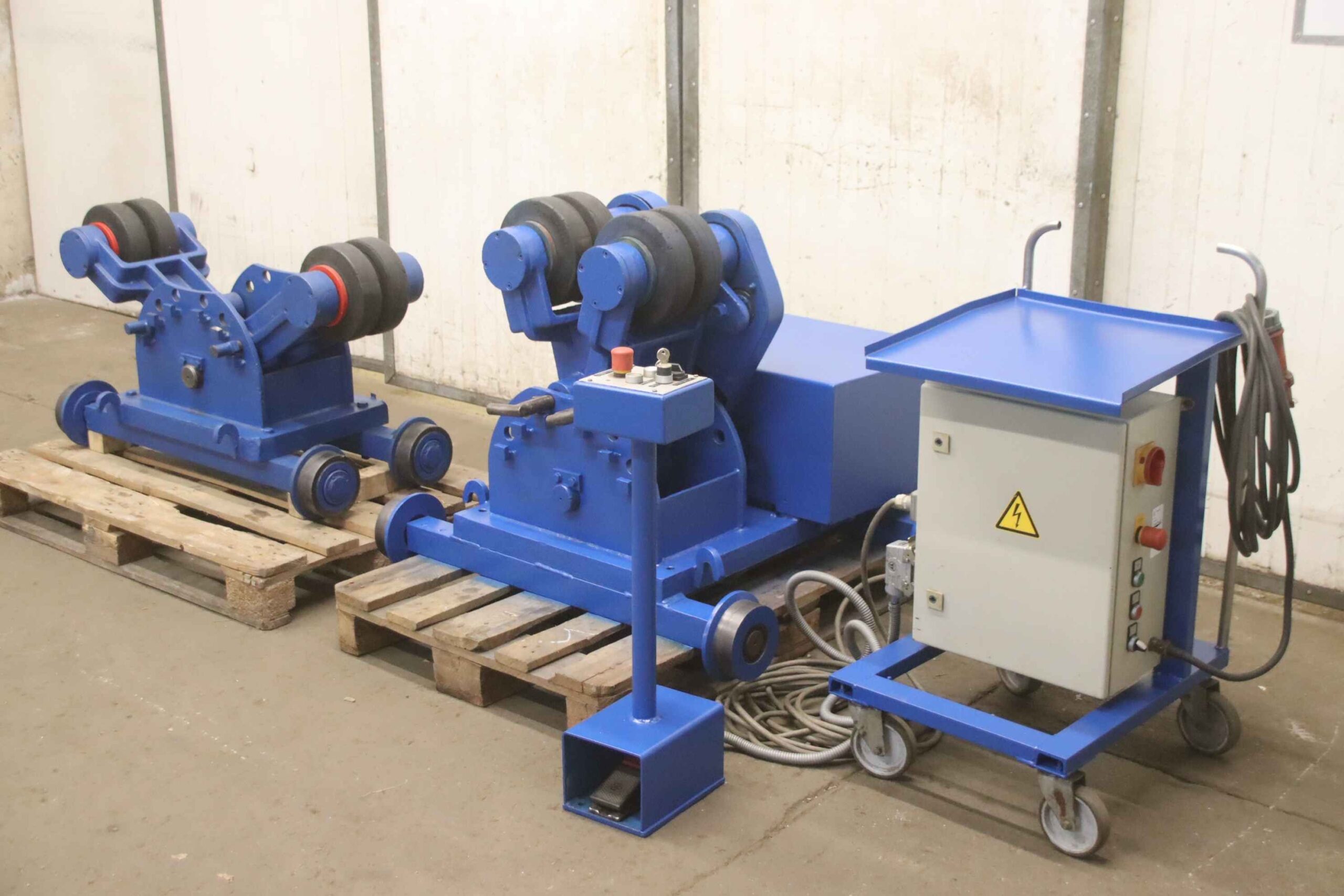 Behälterdrehvorrichtung 5 Ton von unbekannt - Rollenabstand 270 - 870 mm