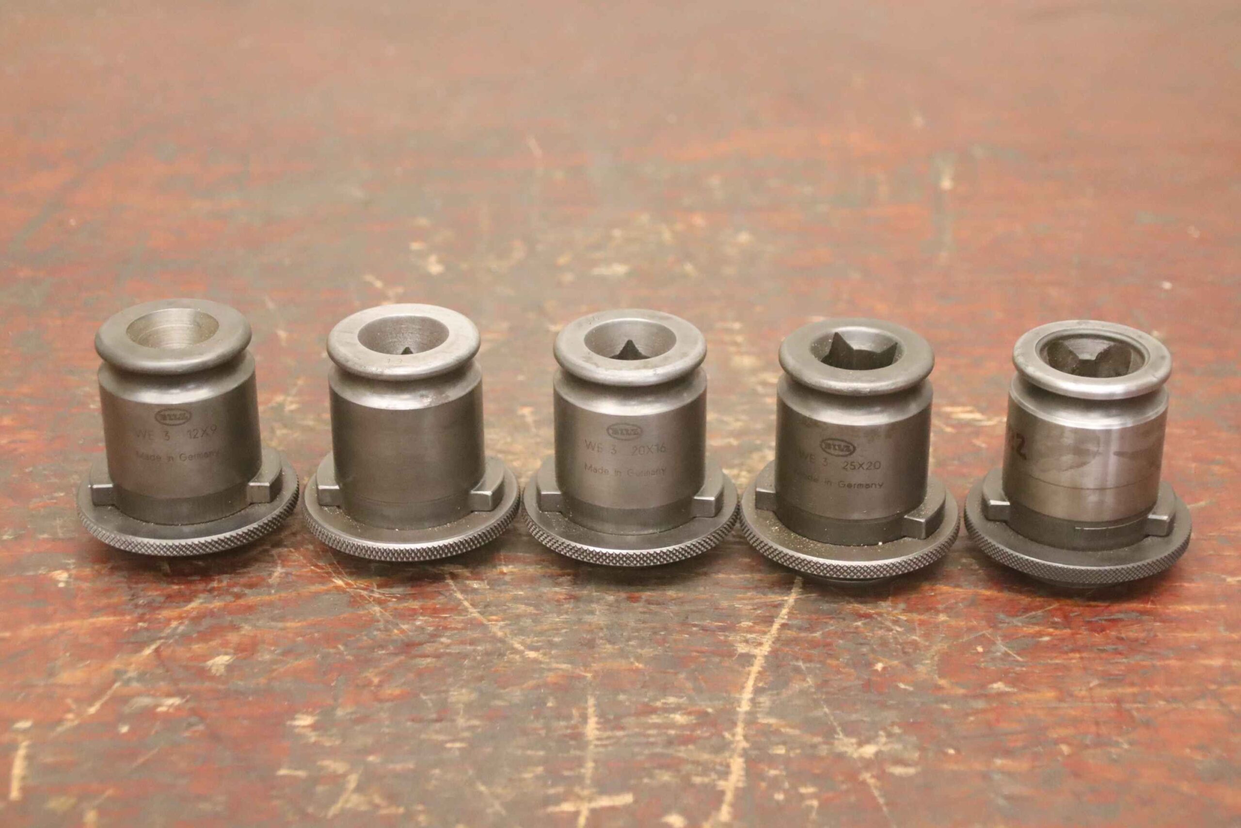 Schnellwechseleinsatz 5 Stück von Bilz - WE 3 12x9 / 16x12 / 20x16 / 25x20 / 28x22 – Bild 3