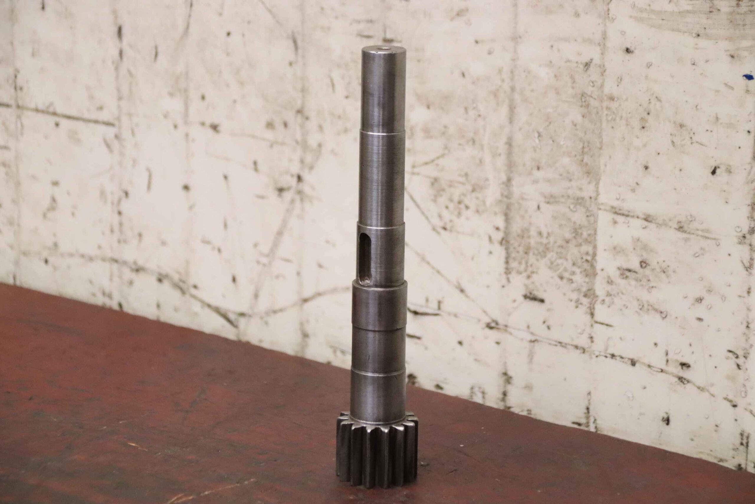 Zahnradwelle von unbekannt - Ø 42 x 220 mm / 14 Zähne